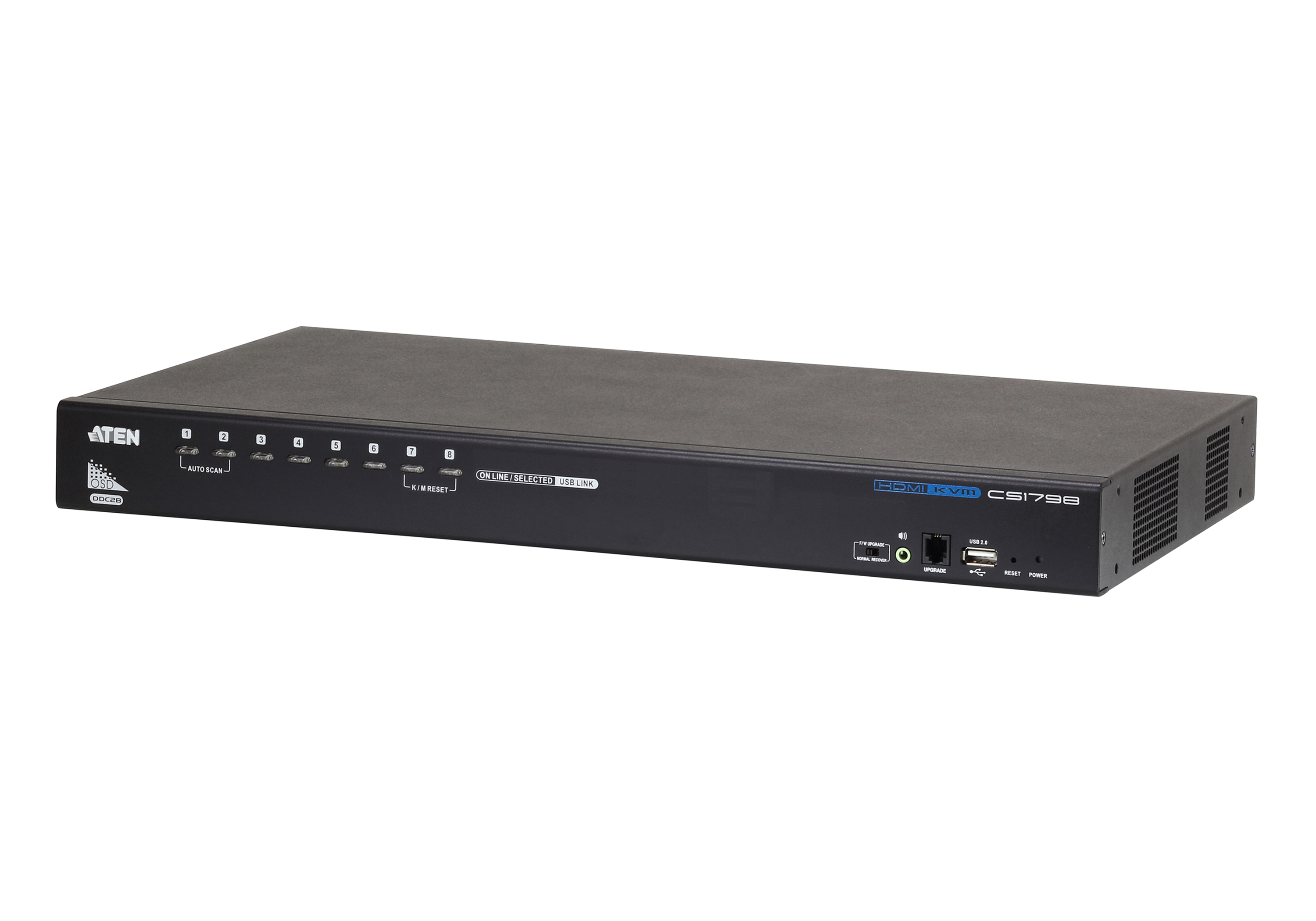 Aten It Cs1798 8-port Usb 2.0 Hdmi Kvmp Switch Cs1798 - NA01