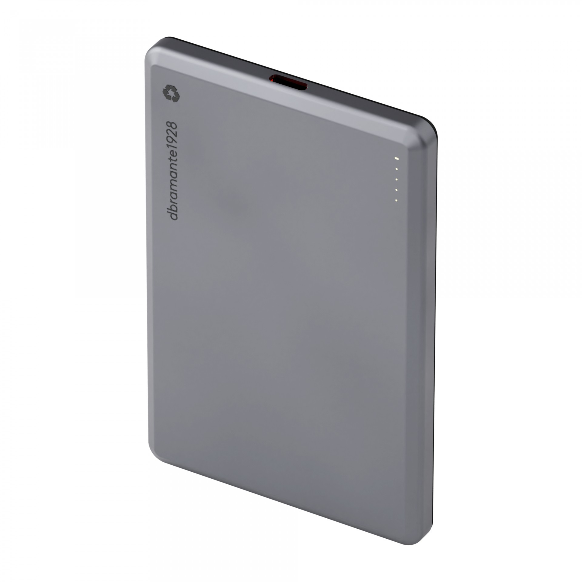 Dbramante1928 Re-charge - Power Bank - MagSafe - 5000 MAh - 20 Watt - Apple 2.4A, BC 1.2, PD 2.0, PD 3.0, QC 2.0, QC 3.0, PE 1.1+, PE 2.0+ - 2 Output Connectors (24 Pin USB-C, Magnetic) - On - C2000 Dbramante1928 Re-charge - Power Bank - MagSafe - 5000 MAh - 20 Watt - Apple 2.4A, BC 1.2, PD 2.0, PD 3.0, QC 2.0, QC 3.0, PE 1.1+, PE 2.0+ - 2 Output Connectors (24 Pin USB-C, Magnetic) - On - C2000