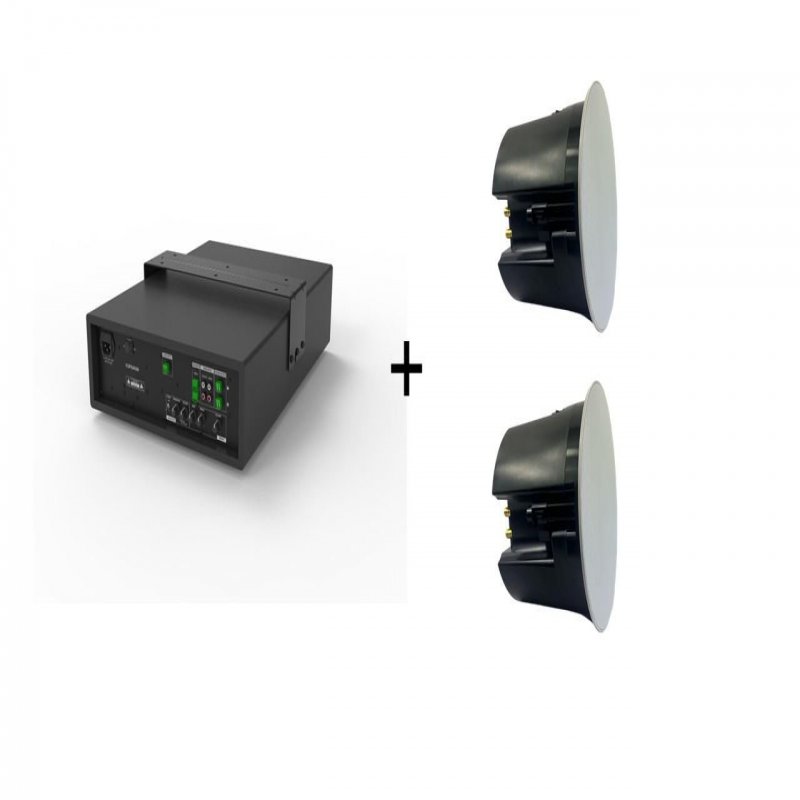 Vivolink Audiopack Subwoofer + 2 x Pro  Ceiling Speakers  AUDIOPACK-IC2 - eet01