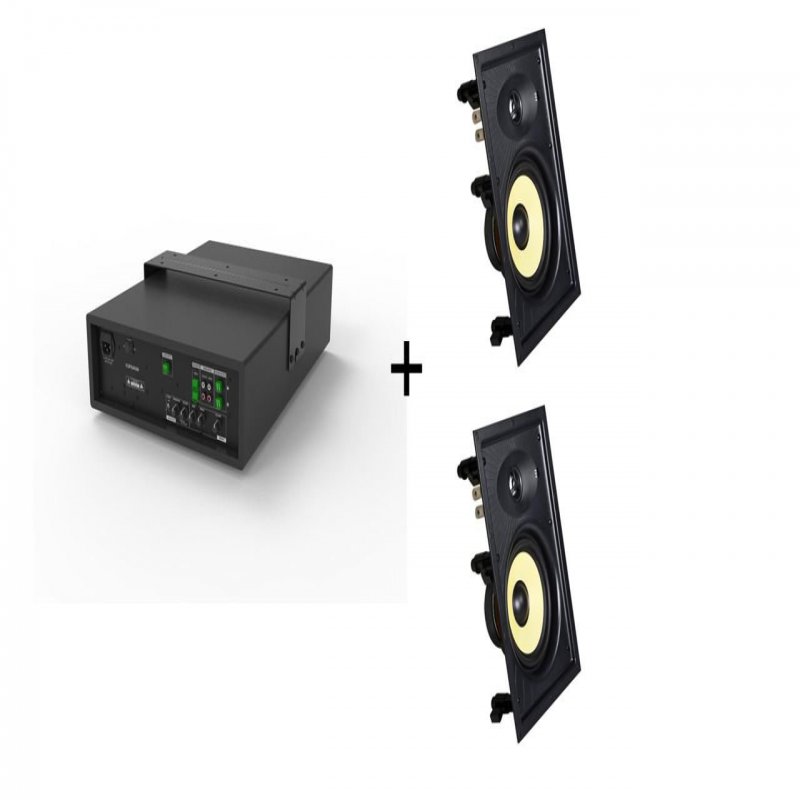 Vivolink Audiopack Subwoofer + 2 x Pro  In-Wall Speakers  AUDIOPACK-IW2 - eet01