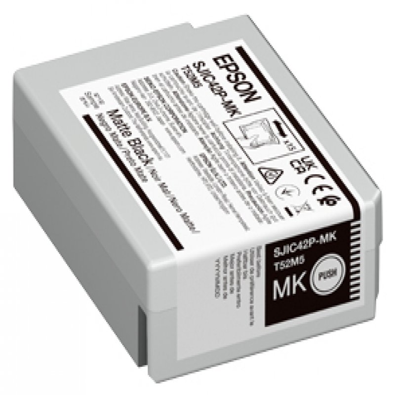 Epson Sjic42P-Mk Ink Cartridge 1  Pc(S) Compatible Matte Black  C13T52M540 - eet01