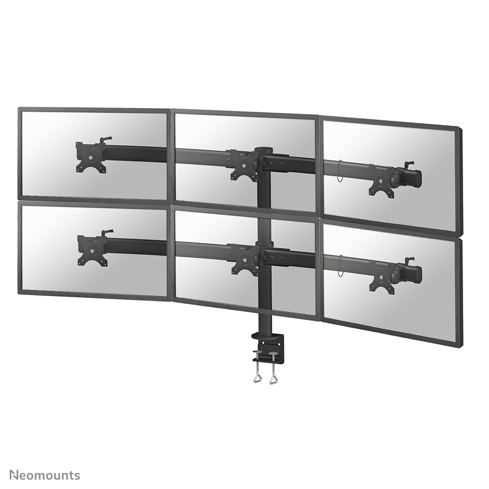 Neomounts It Desk Mount For 6 Screens 19-27 Fpma-d700d6 Fpma-d700d6 - NA01