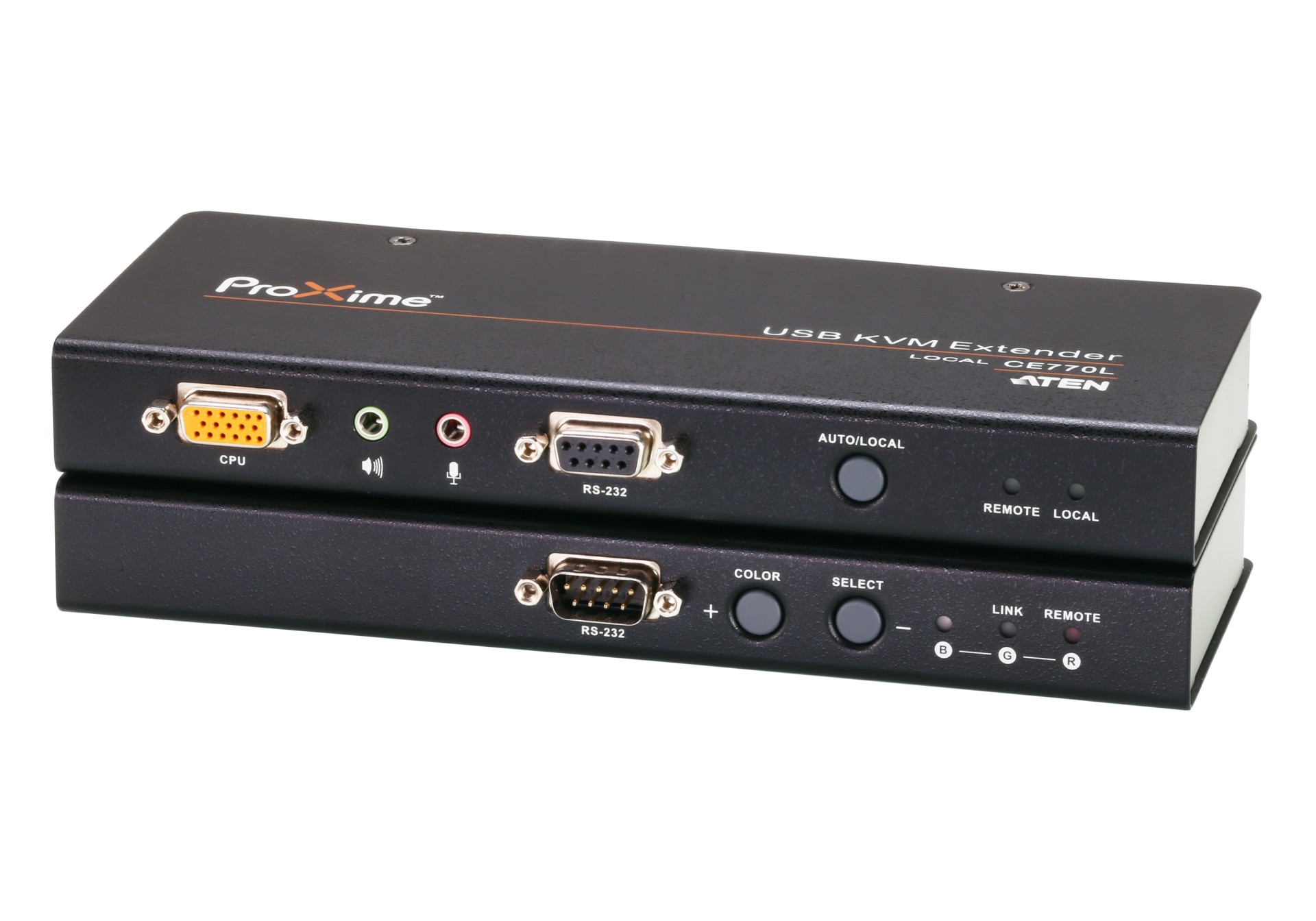 Aten It Ce770 Usb Kvm Extender, Audio & Serial Enabled, Deskew, 300m Ce770 - NA01