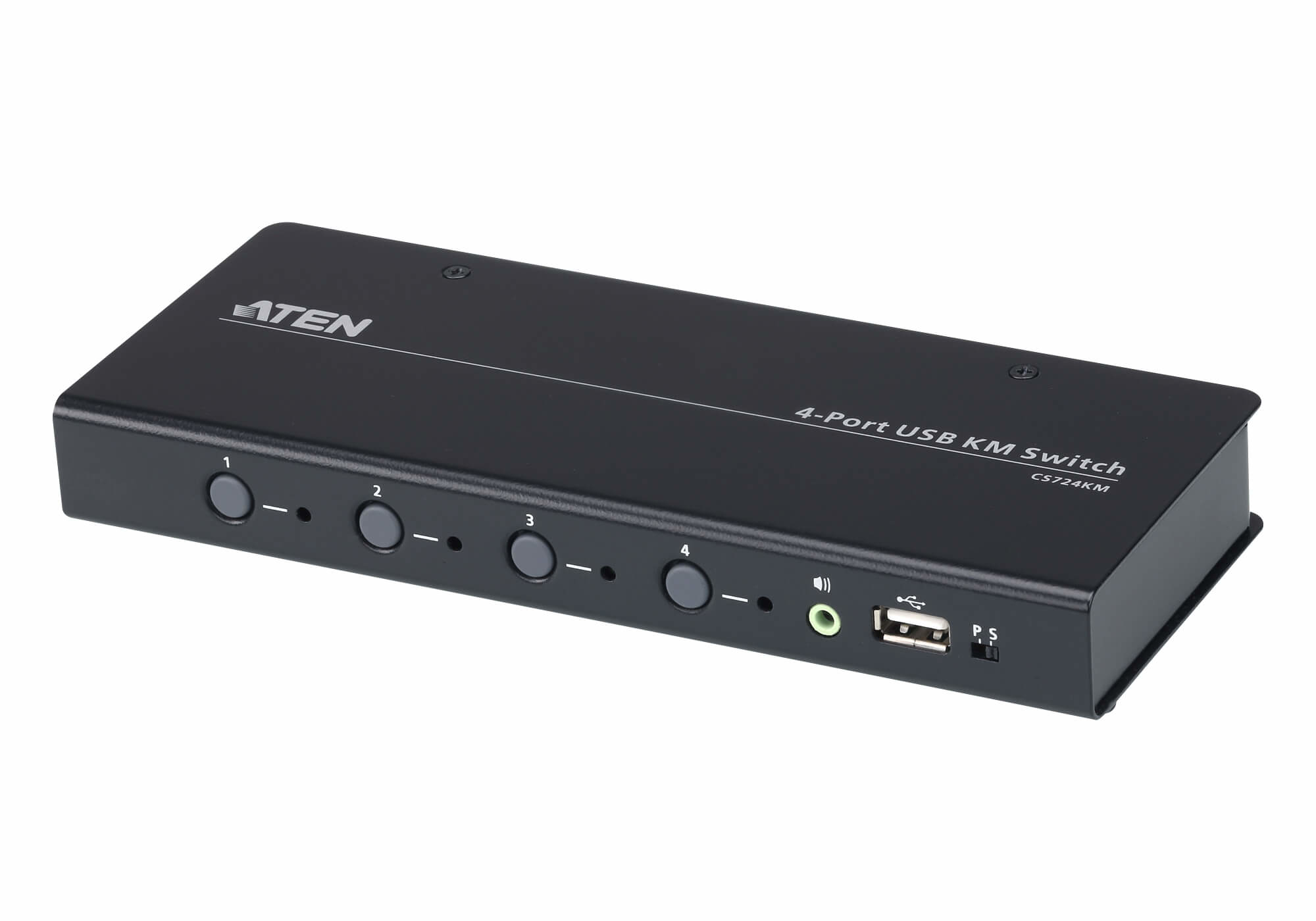 Aten It Cs724km 4-port Usb Boundless Km Switch Cs724km - NA01