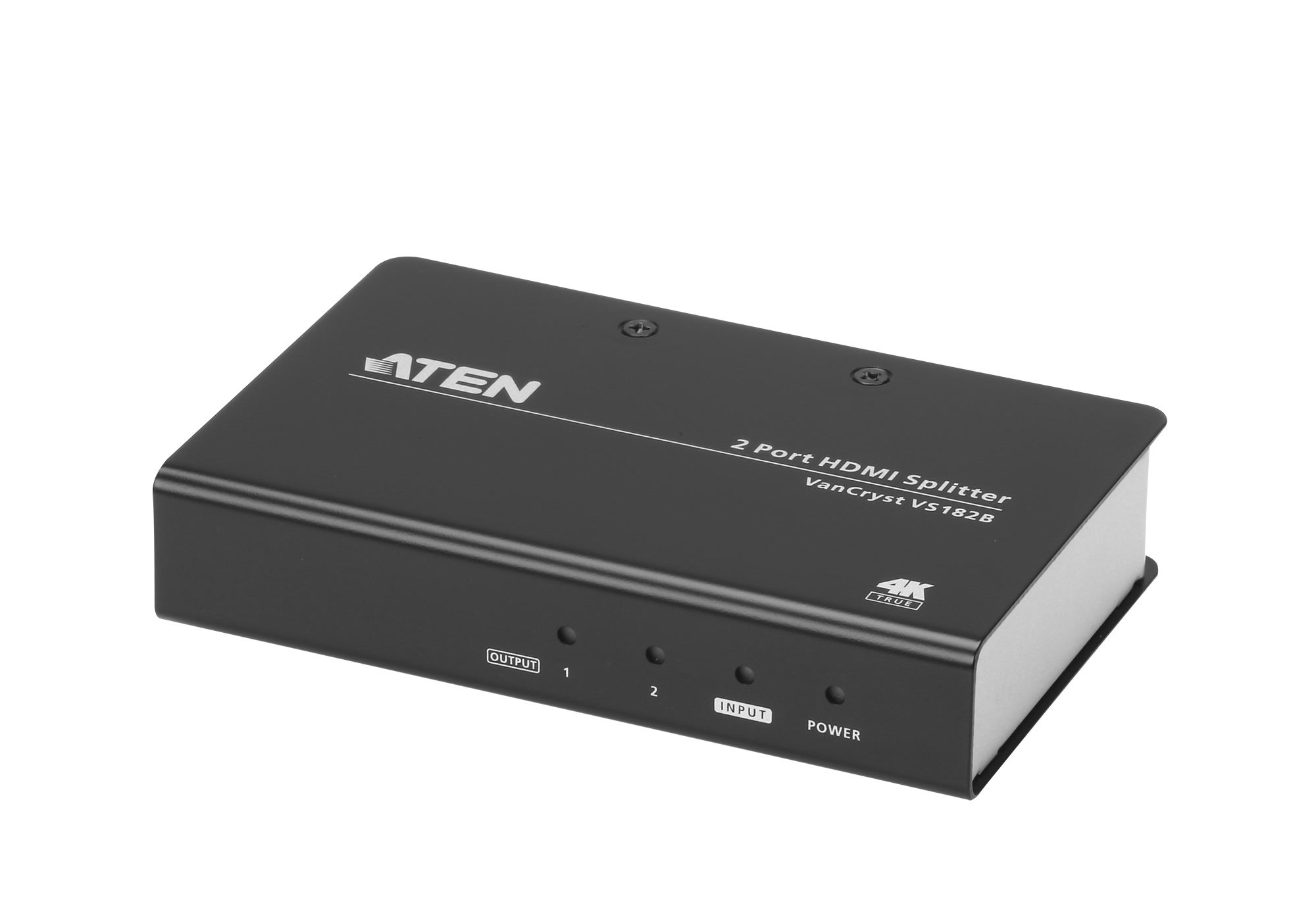 Aten Av Vs182b 2 Port True 4k Hdmi Video Splitter With Audio Support (compatible With Hdmi 2.0 & Hdcp 2.2) Vs182b - NA01