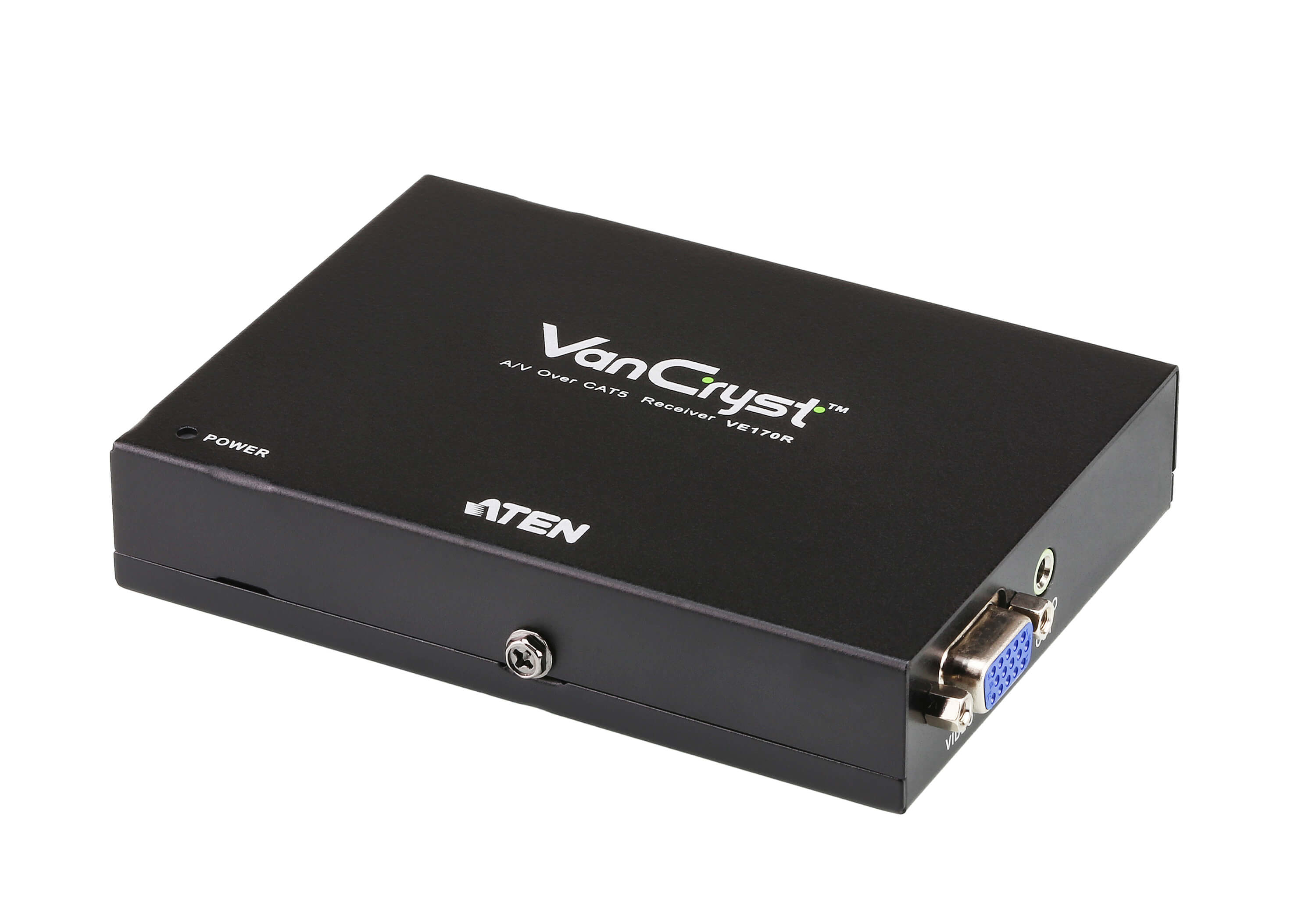 Aten Av Ve170r A/v Over Cat 5 Receiver 1920 X 1200 @ 60hz (30m), 1600 X 1200 @ 60hz (150m), 1024 X 768 @ 60hz (300m) Ve170r - NA01