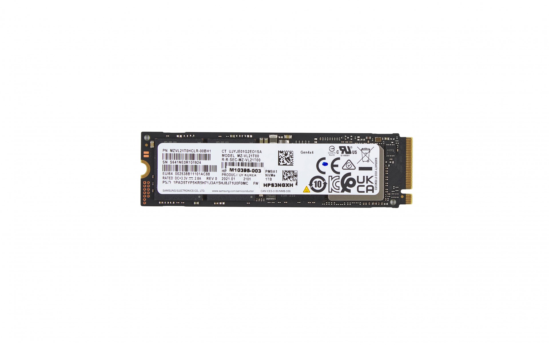 HP 1Tb Pcie-4X4 Nvme Solid State  Drive M.2 Pci Express 4.0  AL0M9AA - eet01