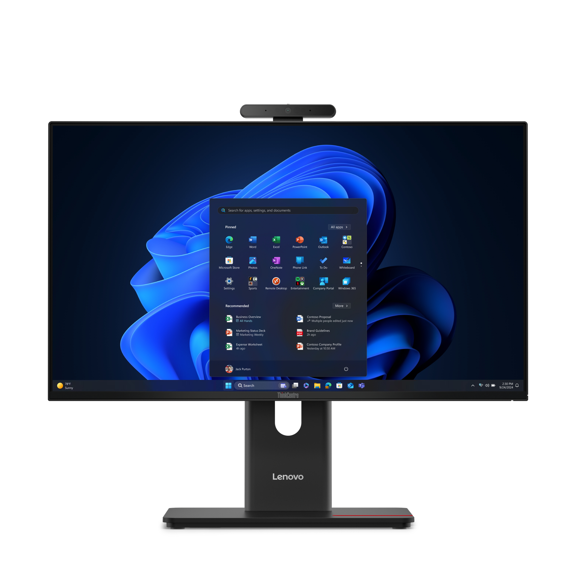 Lenovo Thinkcentre M70A Gen 6 Intel  Core Ultra 5 235T 60.5 Cm  13AY000YGE - eet01