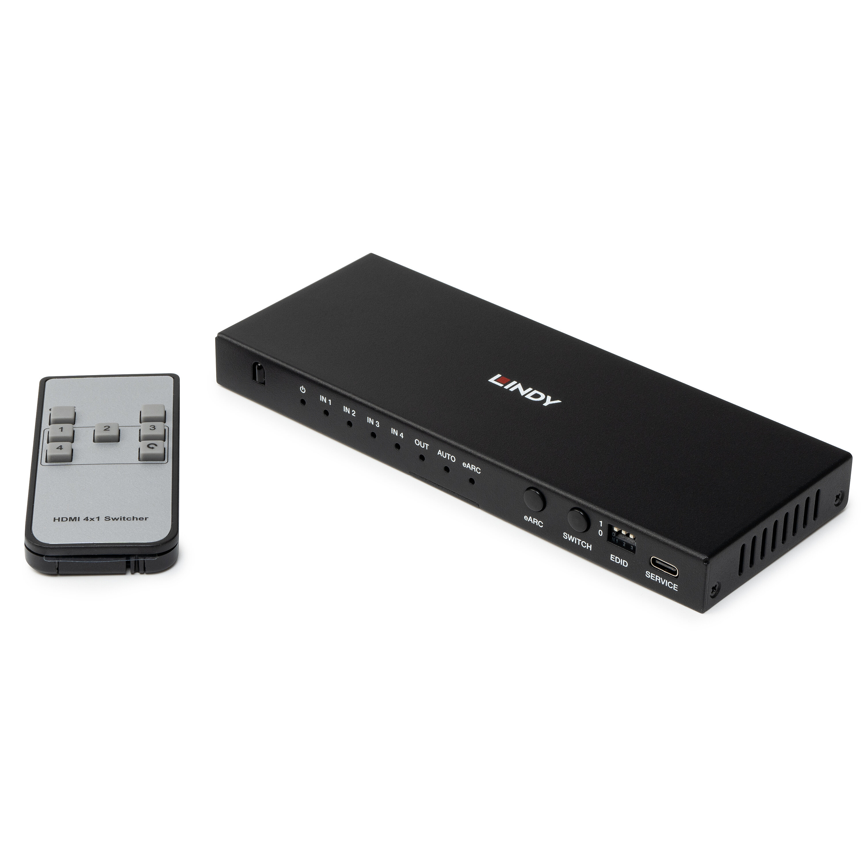 Lindy 4 Port HDMI 8K60 Switch with  EARC  38386 - eet01