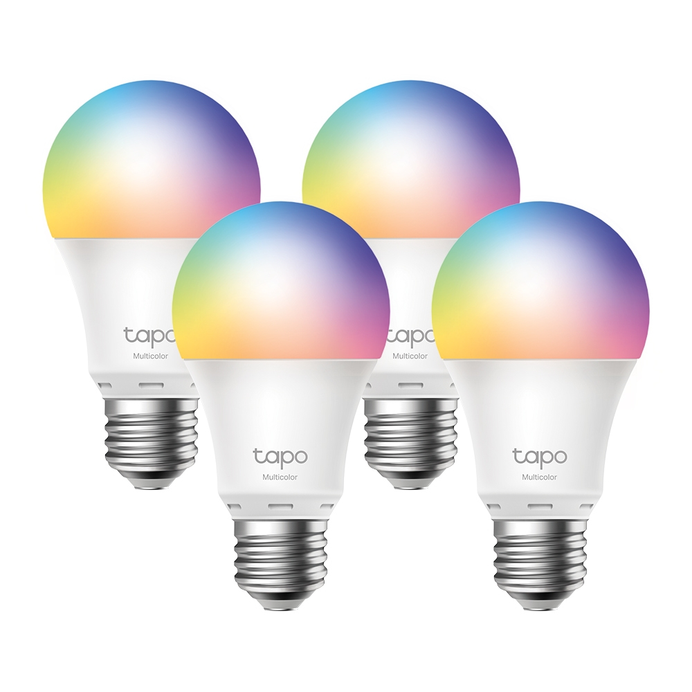 TP-Link Tapo Smart Wi-Fi Light Bulb,  Multicolor  TAPO L530E(4-PACK) - eet01