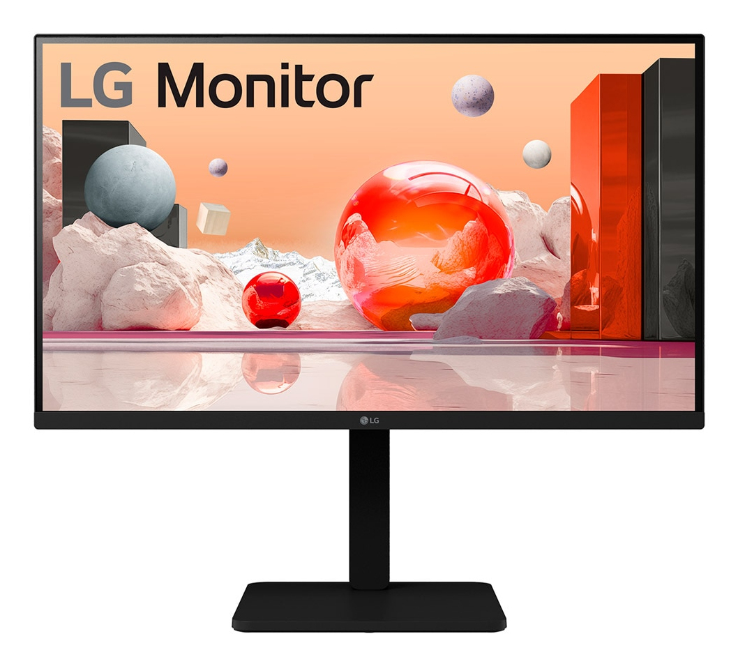 LG 27BA550-B - LCD Monitor - 27" - 1920 X 1080 Full HD (1080p) @ 100 Hz - IPS - 250 Cd/m - 1300:1 - 5 Ms - HDMI, VGA, DisplayPort - Speakers - Matte Black 27BA550-B.AEKQ - C2000