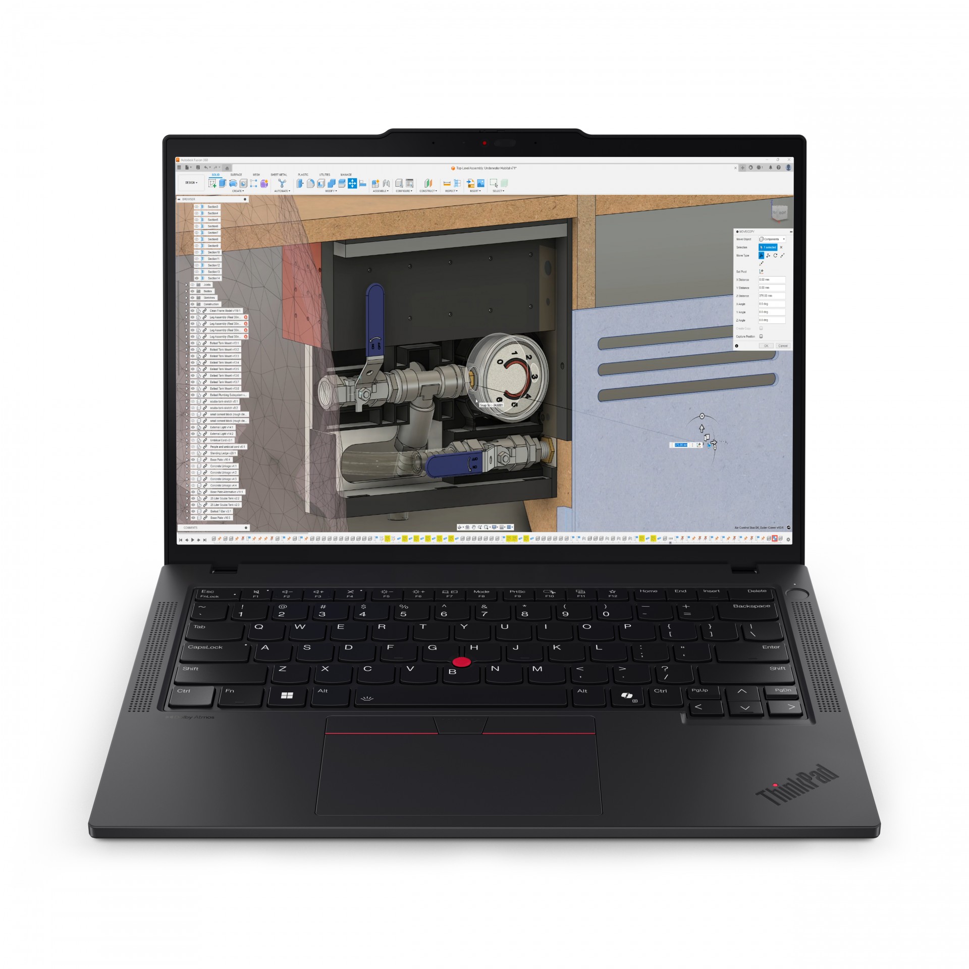 Lenovo ThinkPad P14s Gen 6 21RV - Copilot+ PC, AI Workstation - 180-degree Hinge Design - AMD Ryzen AI 9 HX PRO - 370 / Up To 5.1 GHz - AMD PRO - Win 11 Pro - Radeon 890M - 64 GB RAM - 1 TB S - C2000