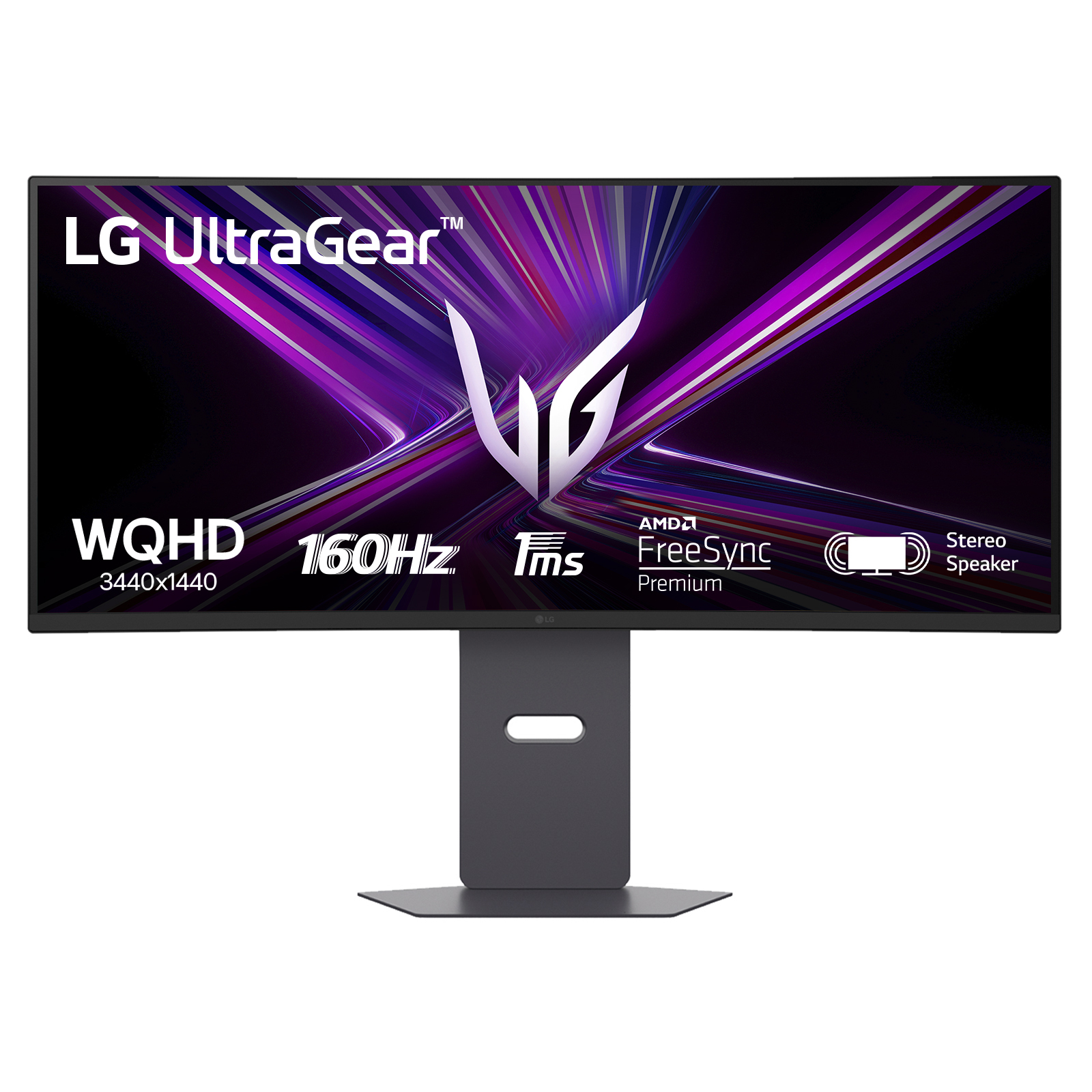 LG UltraGear 34G600A-B - LED Monitor - Gaming - Curved - 34" - 3440 X 1440 UWQHD @ 160 Hz - VA - 300 Cd/m - 4000:1 - HDR10 - 1 Ms - 2xHDMI, DisplayPort - Speakers 34G600A-B.AEK - C2000