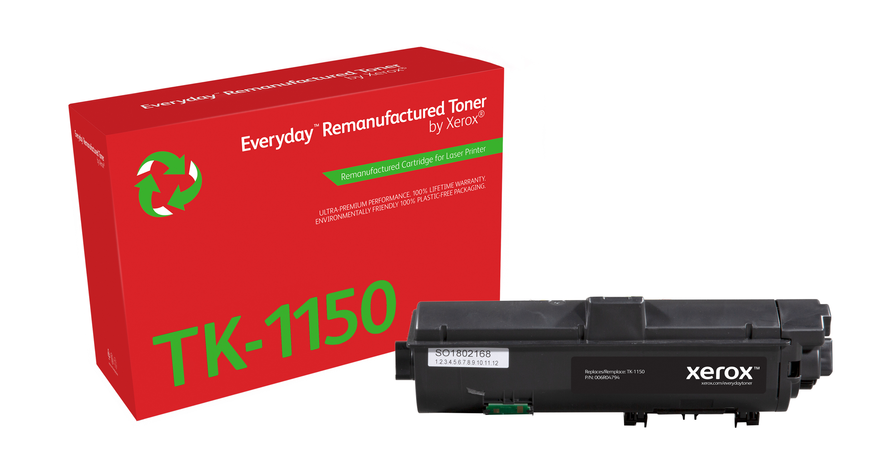 Xerox - Everyday Toner           Everyday Remanufactured Toner       Black Replaces Kyocera Tk-1150      006r04794