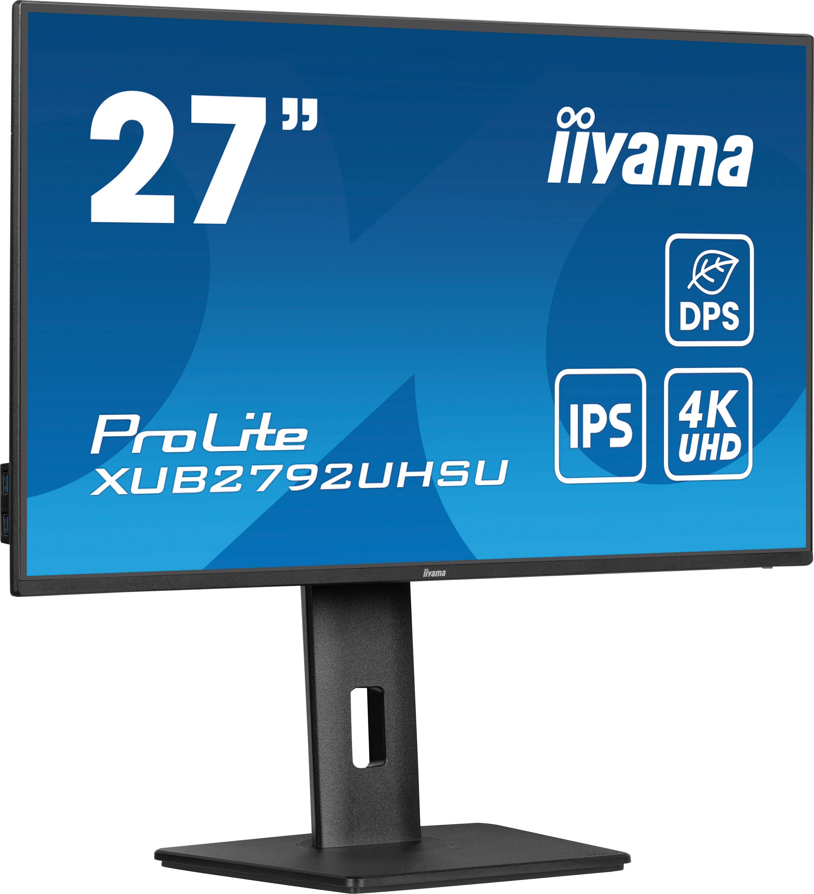 Iiyama - Monitors                Iiyama Xub2792uhsu-b6 27in Ips      Lcd 4ms 4k Uhd 350 Cd/m2 Hdmi       Xub2792uhsu-b6