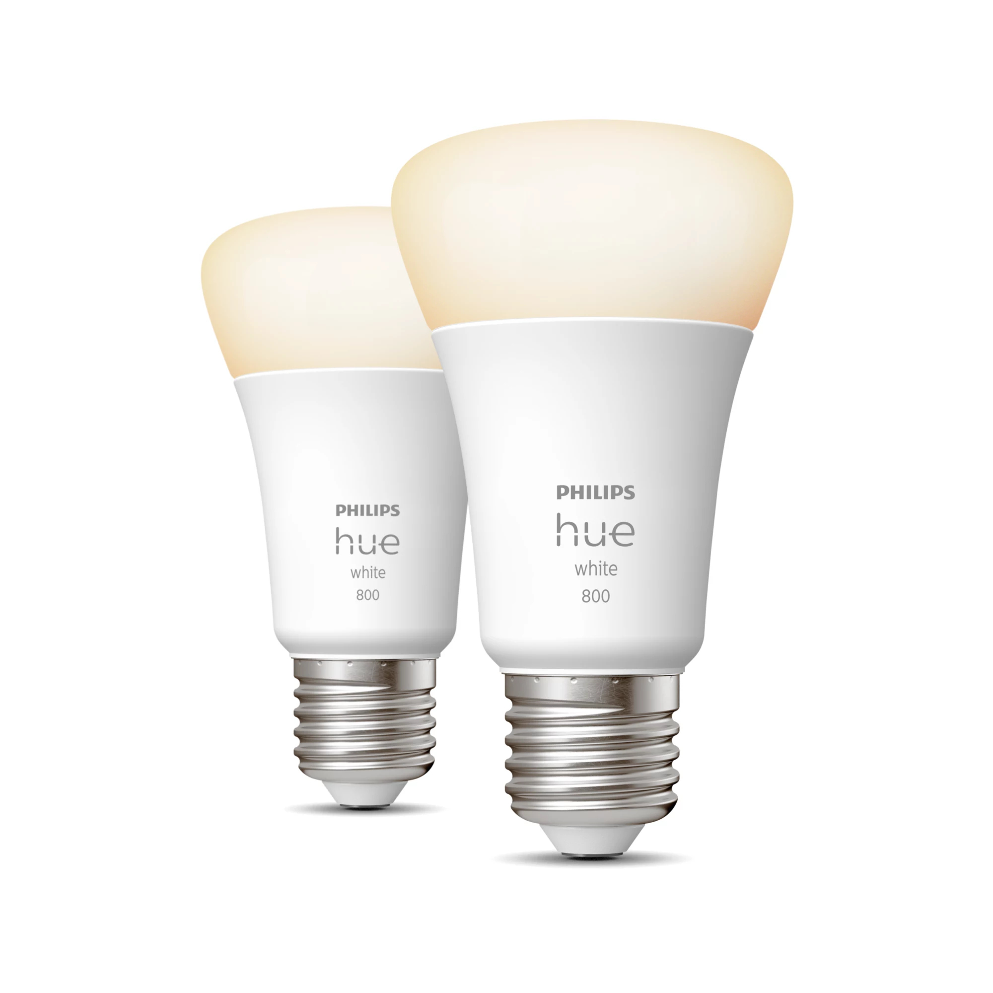 Philips Hue White A60 - E27 Smart  Bulb - 800 (2-Pack)  929001821623 - eet01