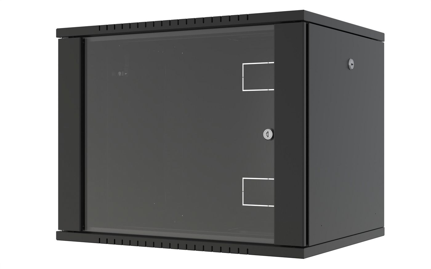 Lanview Quick Assembly Flat pack 19"  9U Rack Wall Mount W:600 x  RWF09U45BL - eet01