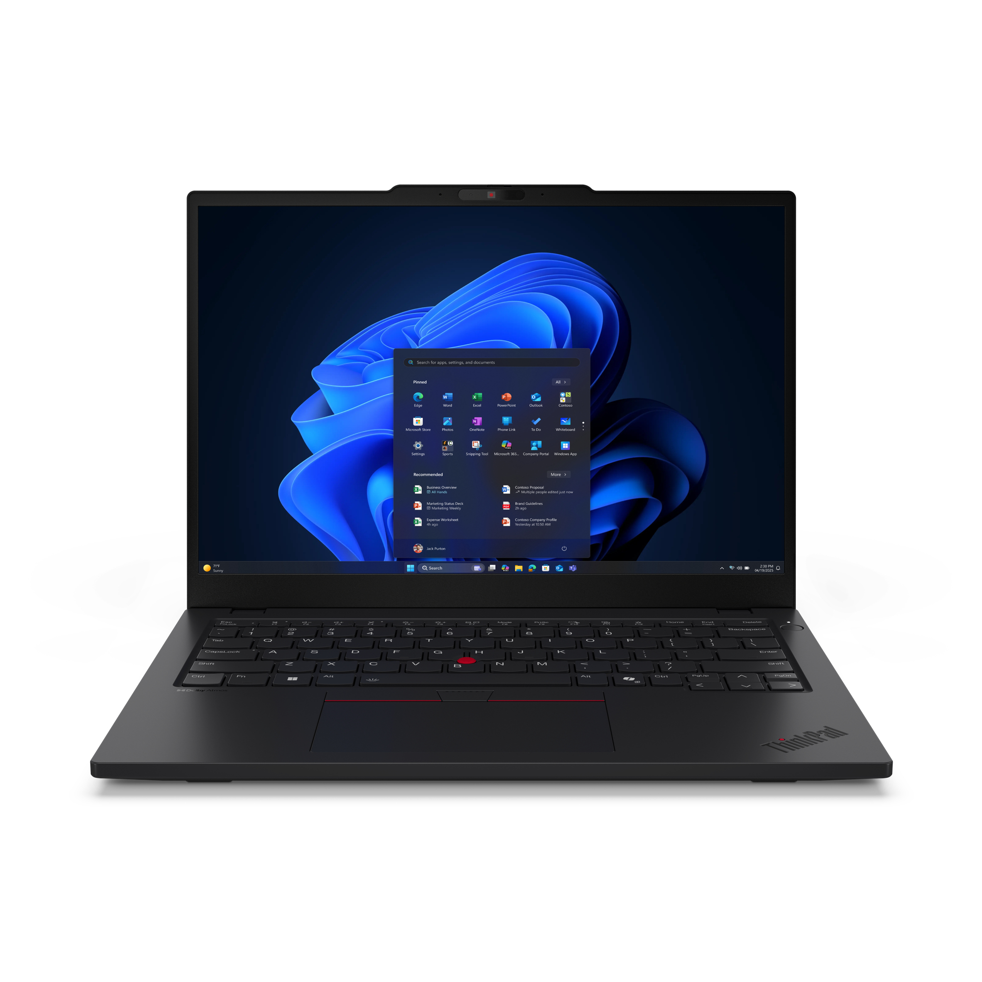 Lenovo ThinkPad L13 Gen 6 21R5 - AI PC - 180-degree Hinge Design - Intel Core Ultra 7 - 255U / Up To 5.2 GHz - Win 11 Pro - Intel Graphics - 16 GB RAM - 512 GB SSD TCG Opal Encryption 2, NVMe - C2000