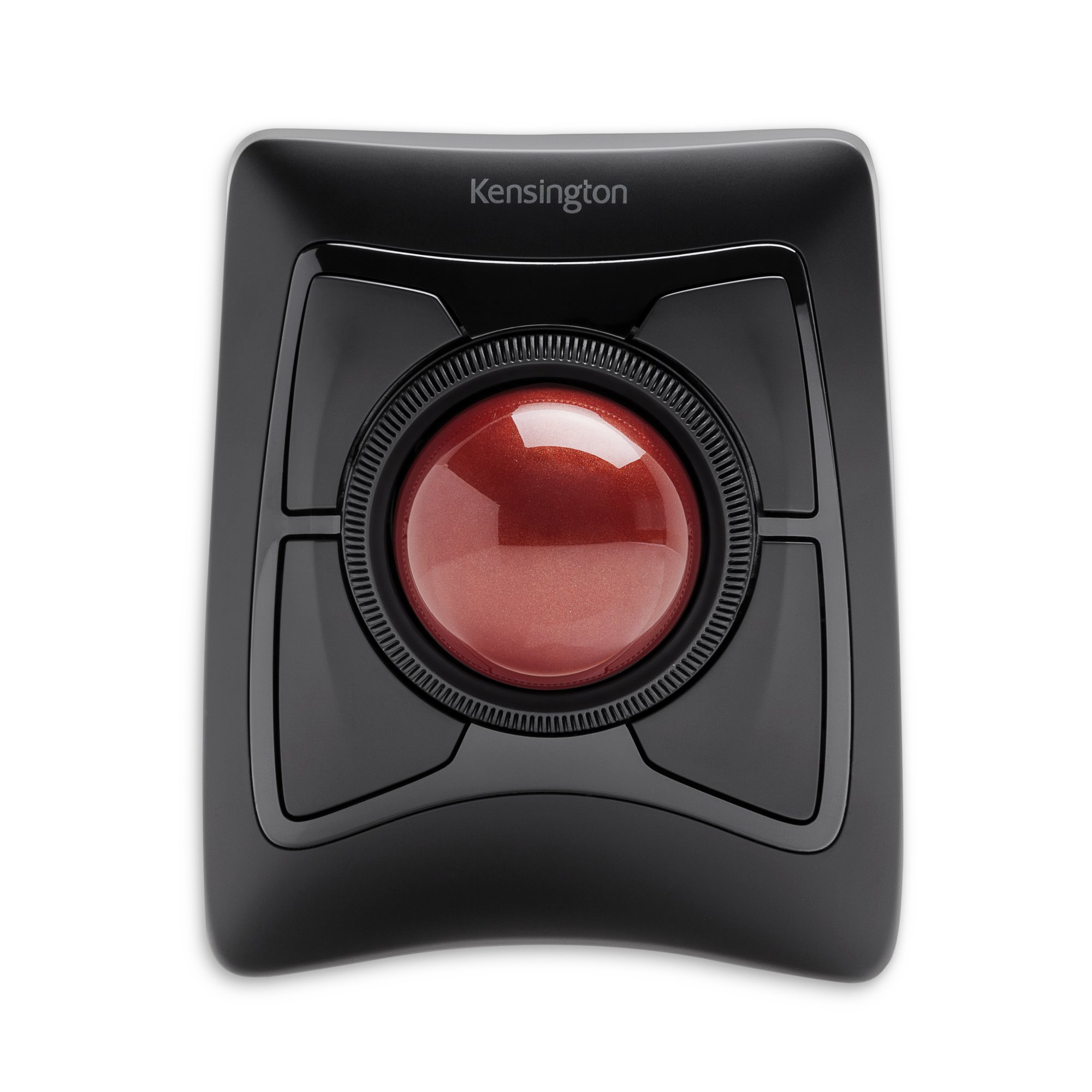 Kensington Expert Mouse Wireless Trackball - Trackball - Right And Left-handed - Optical - 4 Buttons - Wireless - 2.4 GHz, Bluetooth 5.0 LE - Bluetooth USB Adapter - Black K72359WW - C2000