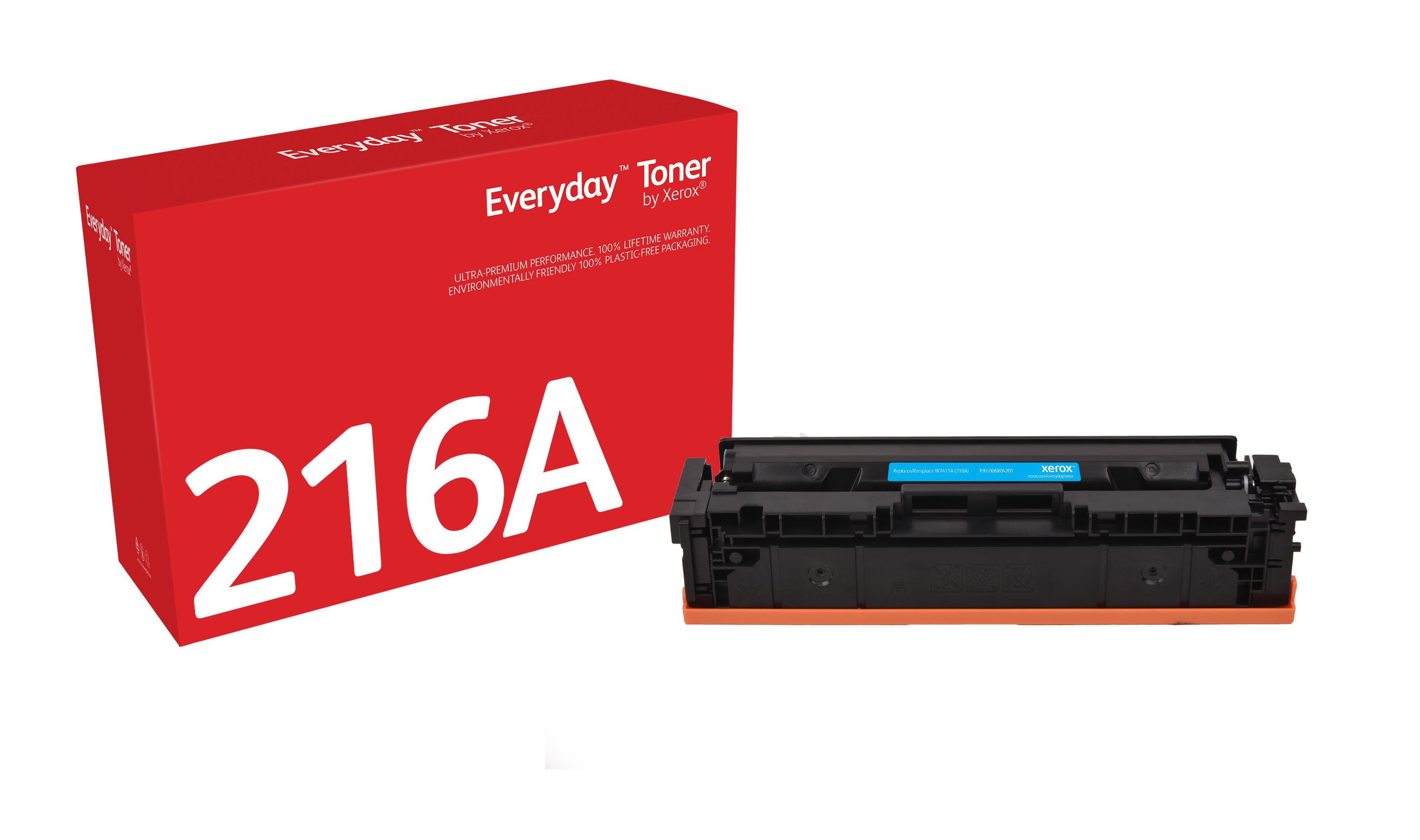 Everyday - Cyan - Compatible - Toner Cartridge (alternative For: HP 216A, HP W2411A) - For HP Color LaserJet Pro M155a, M155nw, MFP M182n, MFP M182nw, MFP M183fw 006R04201 - C2000 Everyday - Cyan - Compatible - Toner Cartridge (alternative For: HP 216A, HP W2411A) - For HP Color LaserJet Pro M155a, M155nw, MFP M182n, MFP M182nw, MFP M183fw 006R04201 - C2000