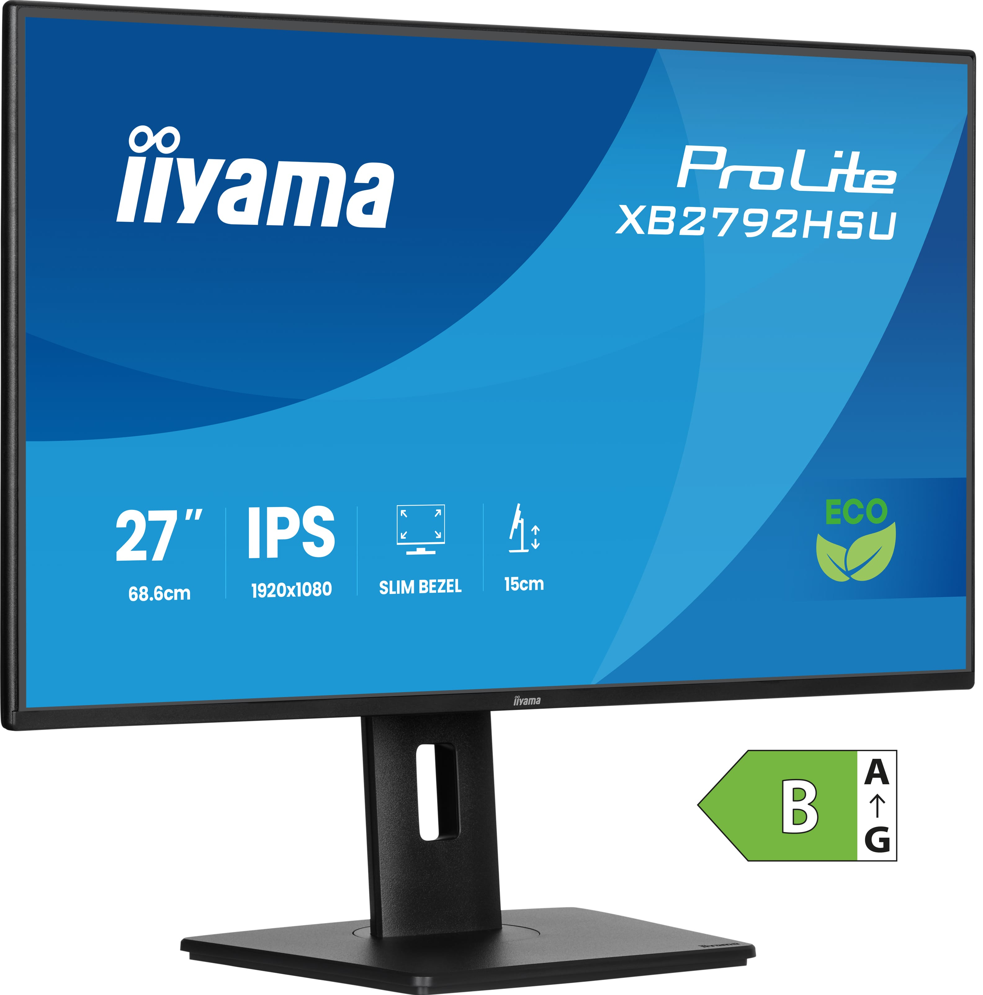 Iiyama 27" Business FHD IPS Green  Choice  XB2792HSU-B1 - eet01