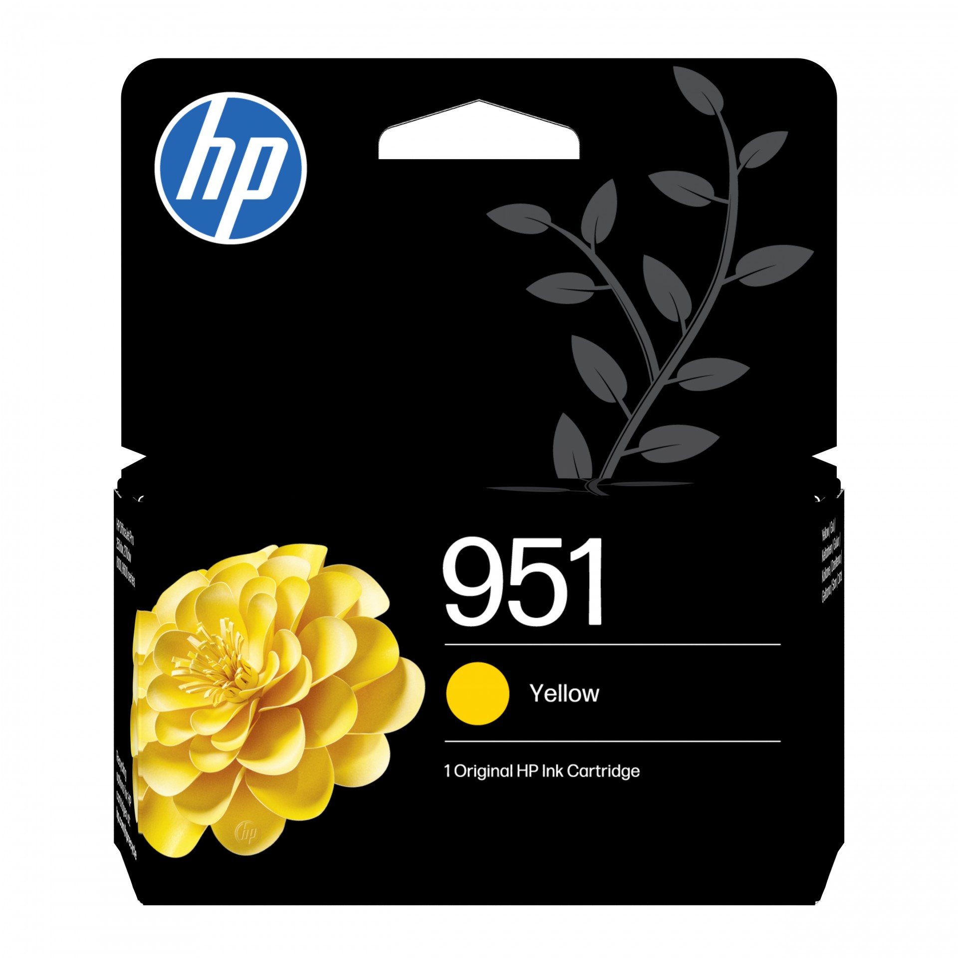 HP 951 Yellow Original Ink Cartridge CN052AE#LS1 - C2000