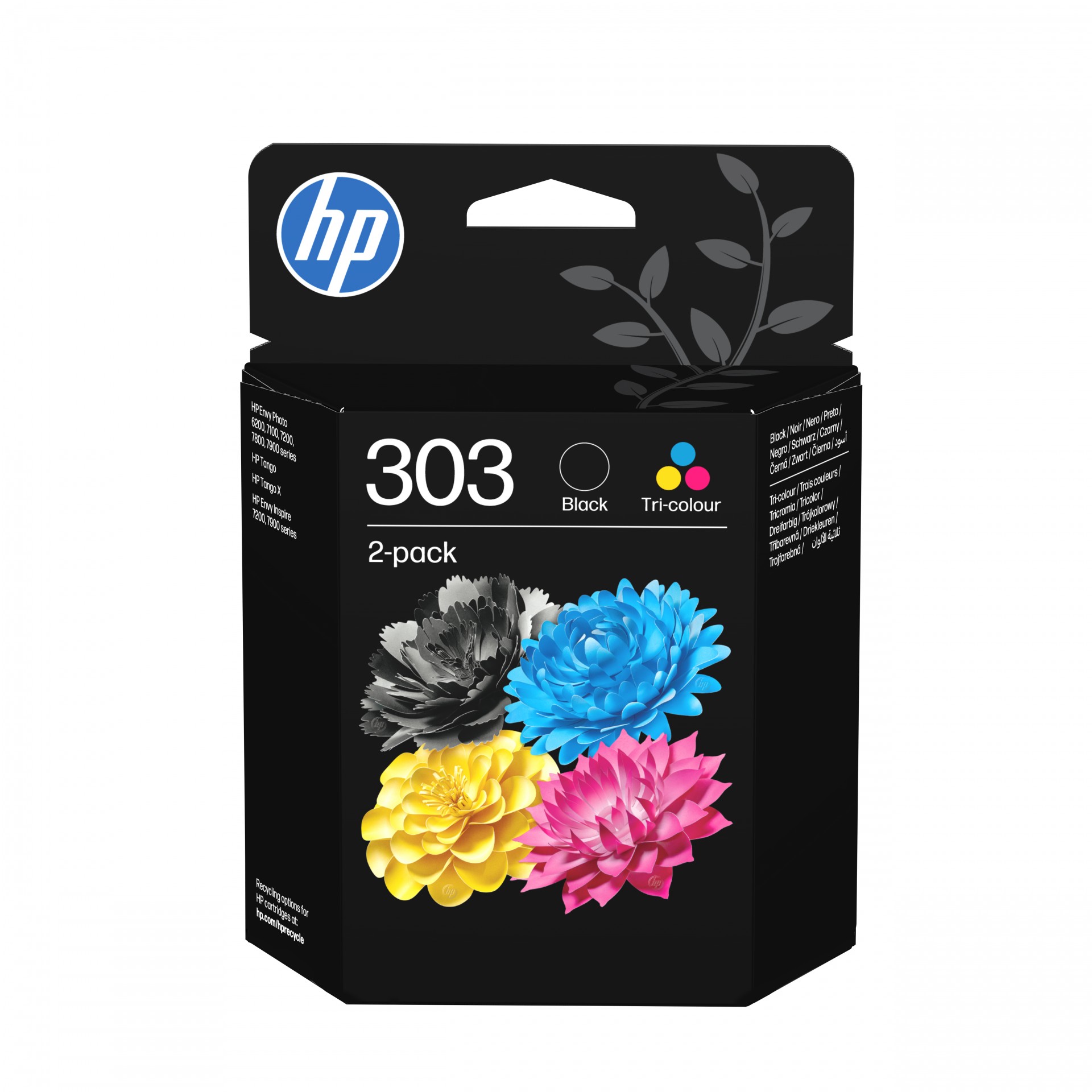 HP/InkHP 303 2-pack BK/Tri-color Origina 3YM92AE#LS1 - C2000