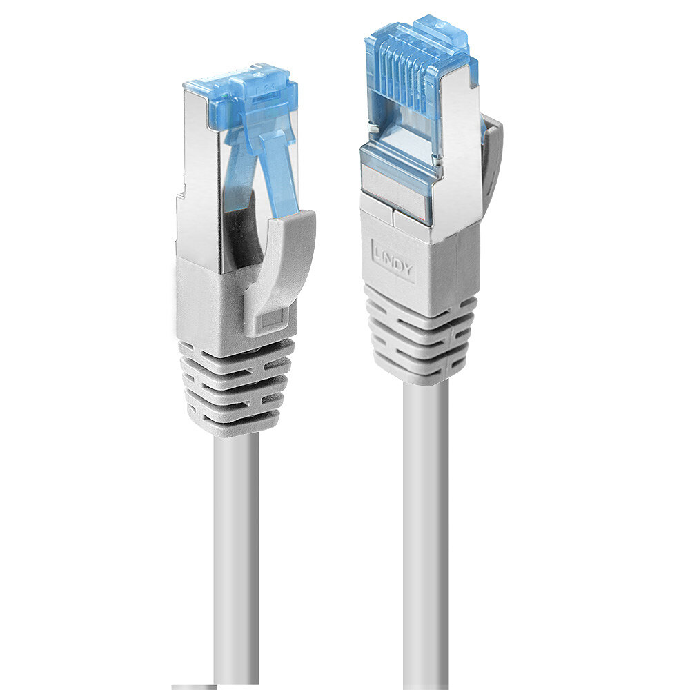 Lindy - Cables & Adapters        30m Cat6a S/ftp Ls0h Snagless       Gigabit Network Cable Grey          47141