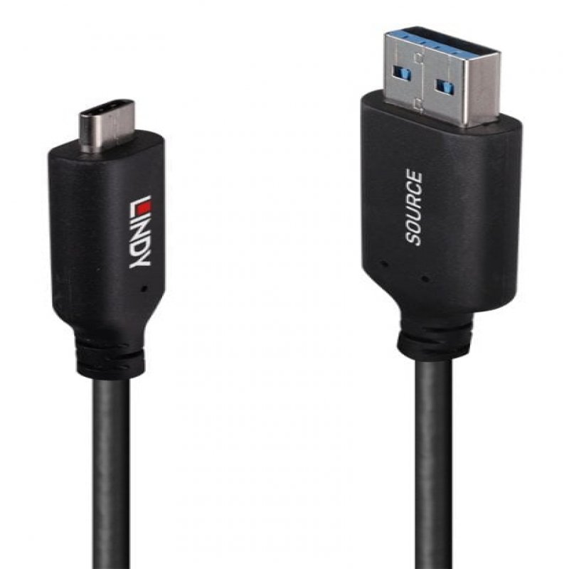Lindy - Cables & Adapters        10m Usb 3.2 Gen 1 Type A To C       Hybrid Cable                        43395