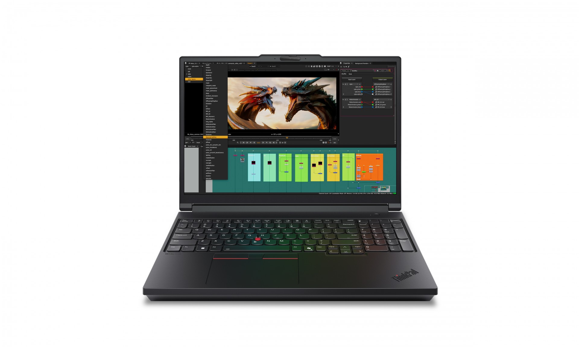 Lenovo - Mobile Workstation Tops Thinkpad P16 G3 Ultra7-265hx        16in W11p64 32gb 1tb                21rq0048uk