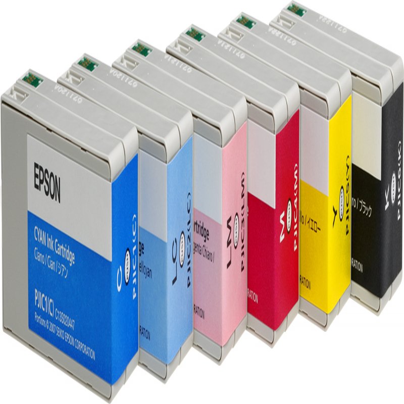 Epson Discproducer PJIC7(LM) - Light Magenta - Original - Ink Cartridge - For Discproducer PP-100, PP-100AP, PP-100II, PP-100IIBD, PP-100III, PP-100N, PP-100NII C13S020690 - C2000