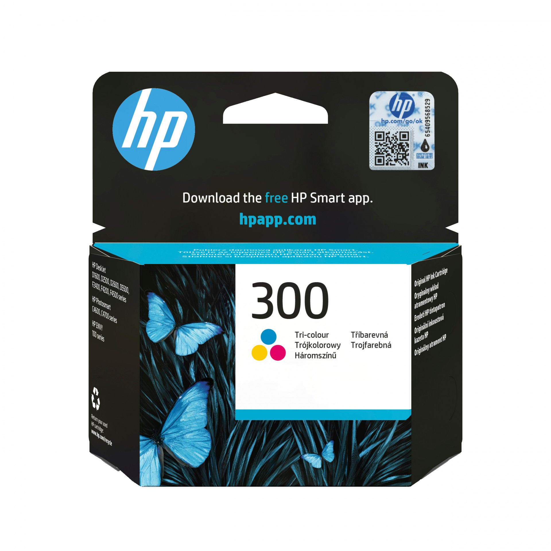 Hp - Hps Supp Inkjet Home (1n)   Ink Cartridge No 300 C/m/y          De / Fr / Nl / Be / Uk / Se         Cc643ee#uus