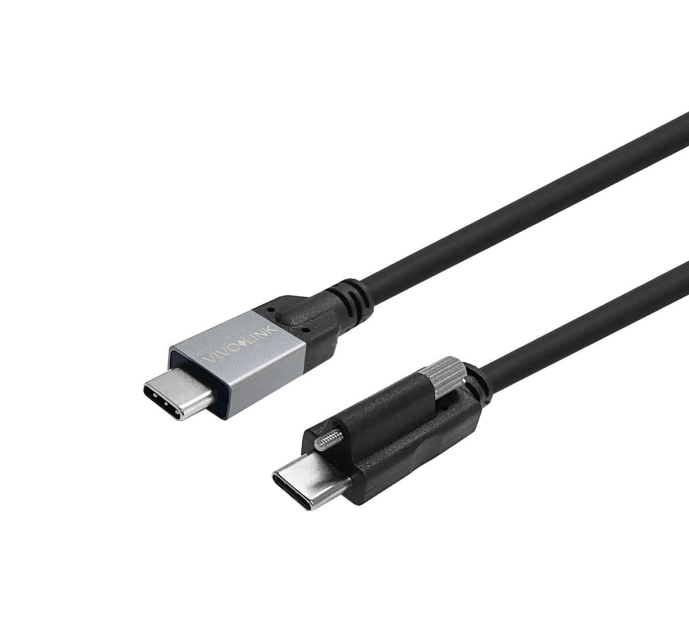 Vivolink USB-C Screw to USB-C Cable 8m  Supports 10Gbit  PROUSBCMMS8 - eet01