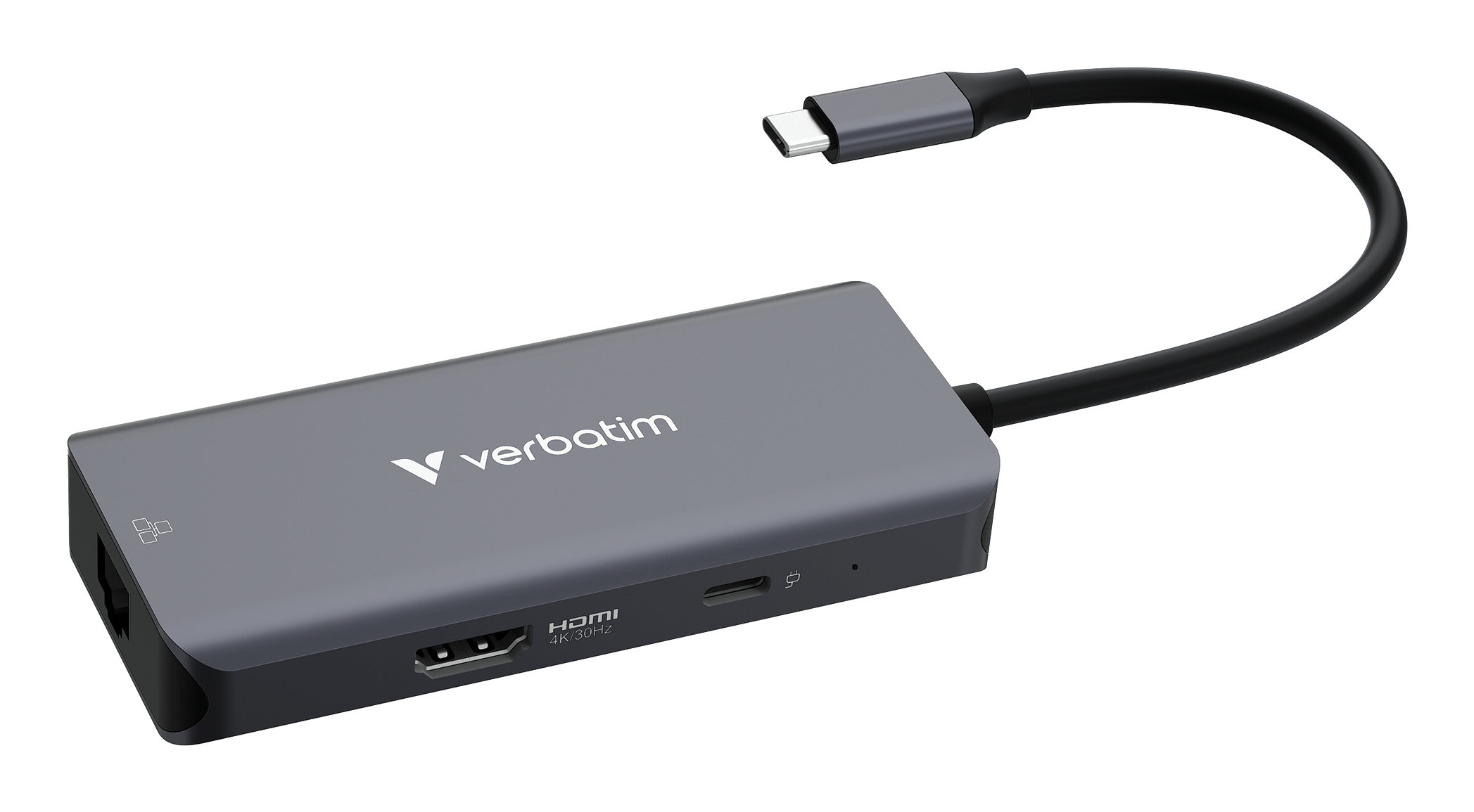 Verbatim USB-C Essentials Multiport  Hub 6 Port With Rj45  32157 - eet01