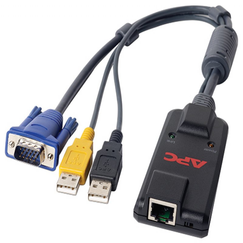 APC Server Module - KVM Extender - USB - TAA Compliant - For KVM 2G Enterprise Analog, Enterprise Digital/IP KVM-USBVMCAC - C2000