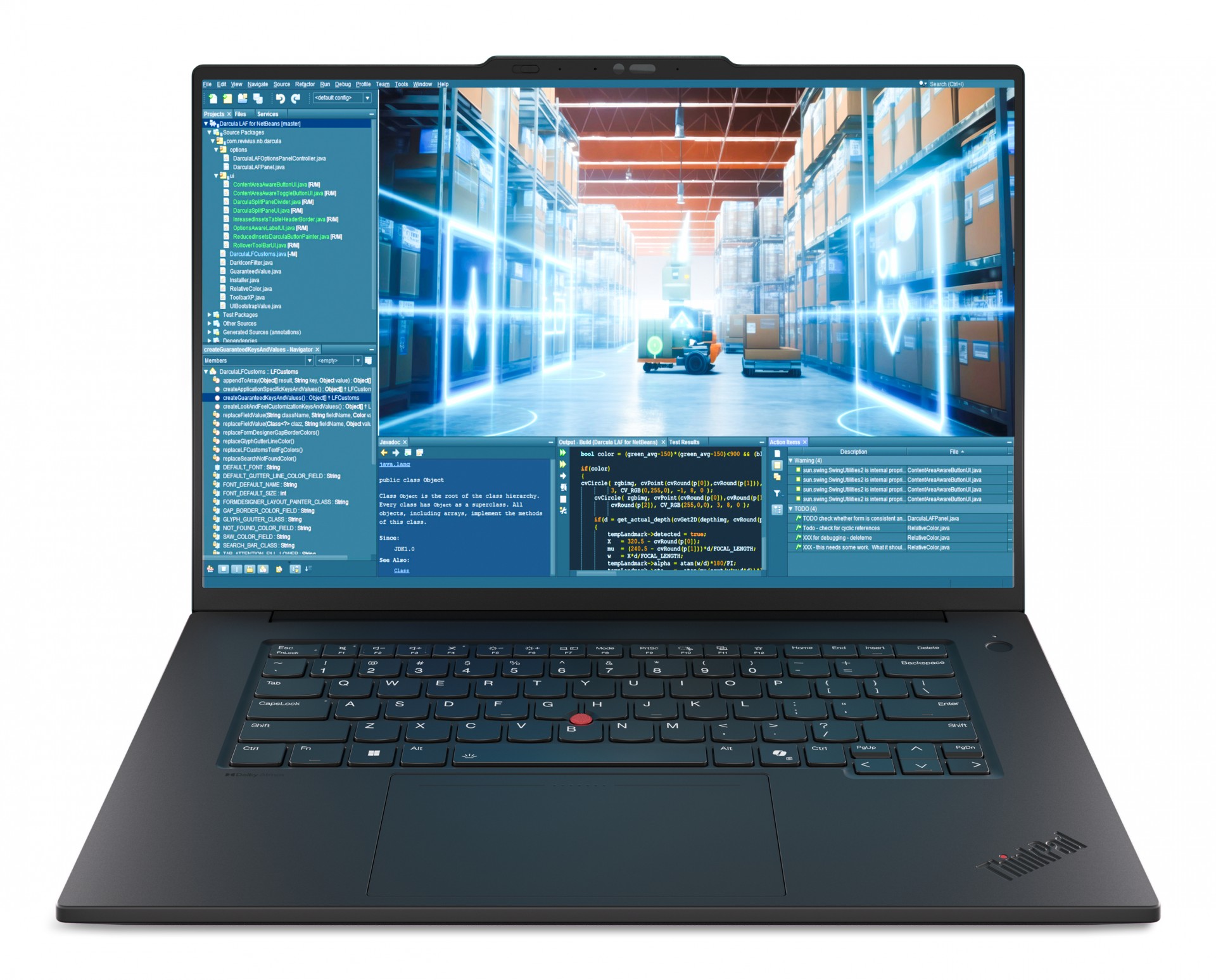 Lenovo ThinkPad P1 Gen 8 21Q8 - AI Workstation - Intel Core Ultra 7 - 255H / Up To 5.1 GHz - Evo - Win 11 Pro - RTX PRO 1000 Blackwell - 32 GB RAM - 1 TB SSD TCG Opal Encryption 2, NVMe, Perf - C2000 Lenovo ThinkPad P1 Gen 8 21Q8 - AI Workstation - Intel Core Ultra 7 - 255H / Up To 5.1 GHz - Evo - Win 11 Pro - RTX PRO 1000 Blackwell - 32 GB RAM - 1 TB SSD TCG Opal Encryption 2, NVMe, Perf - C2000