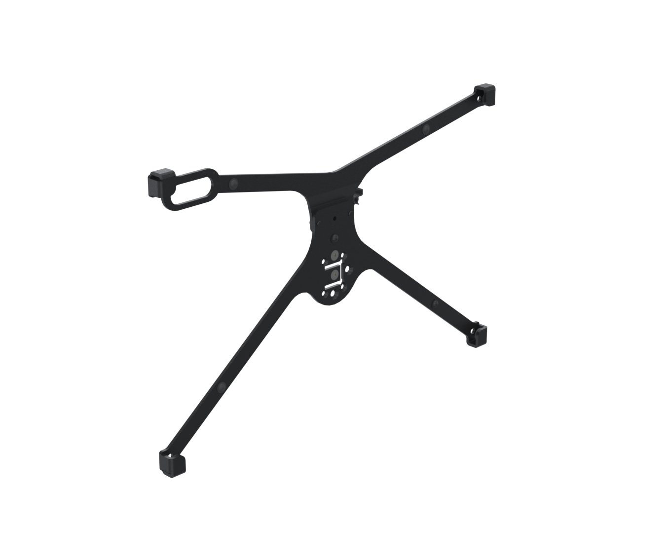 Ergonomic Solut - Spacepolemount 244 X-frame For Samsung Tab         S8/s9 Ultra 14.6in (2022/23) Blk    Spxf24405-02