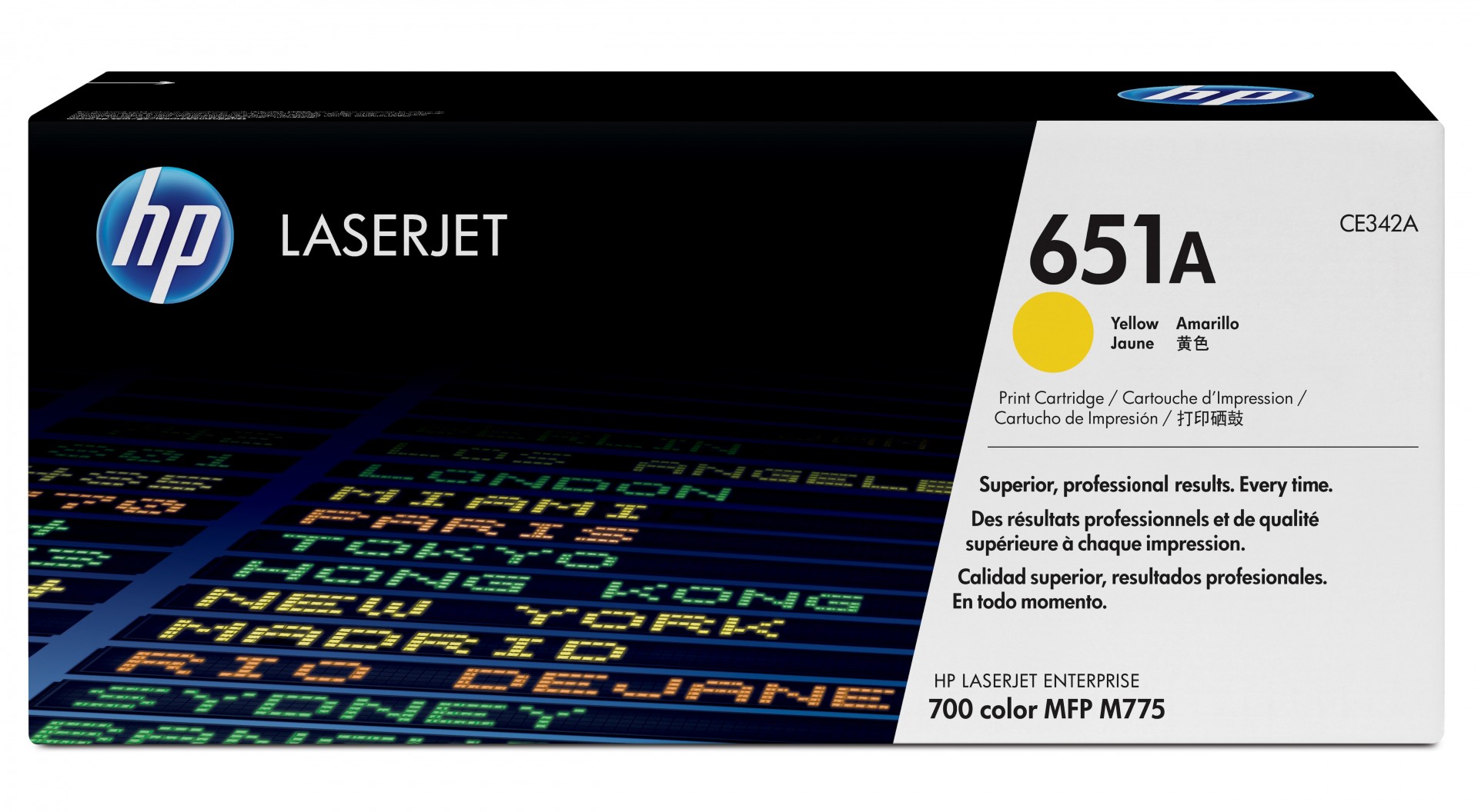 HP 651A - CE342A - 1 X Yellow - Toner Cartridge - For LaserJet Enterprise 700 MFP M775dn, 700 MFP M775f, 700 MFP M775z, 700 MFP M775z+ CE342A - C2000
