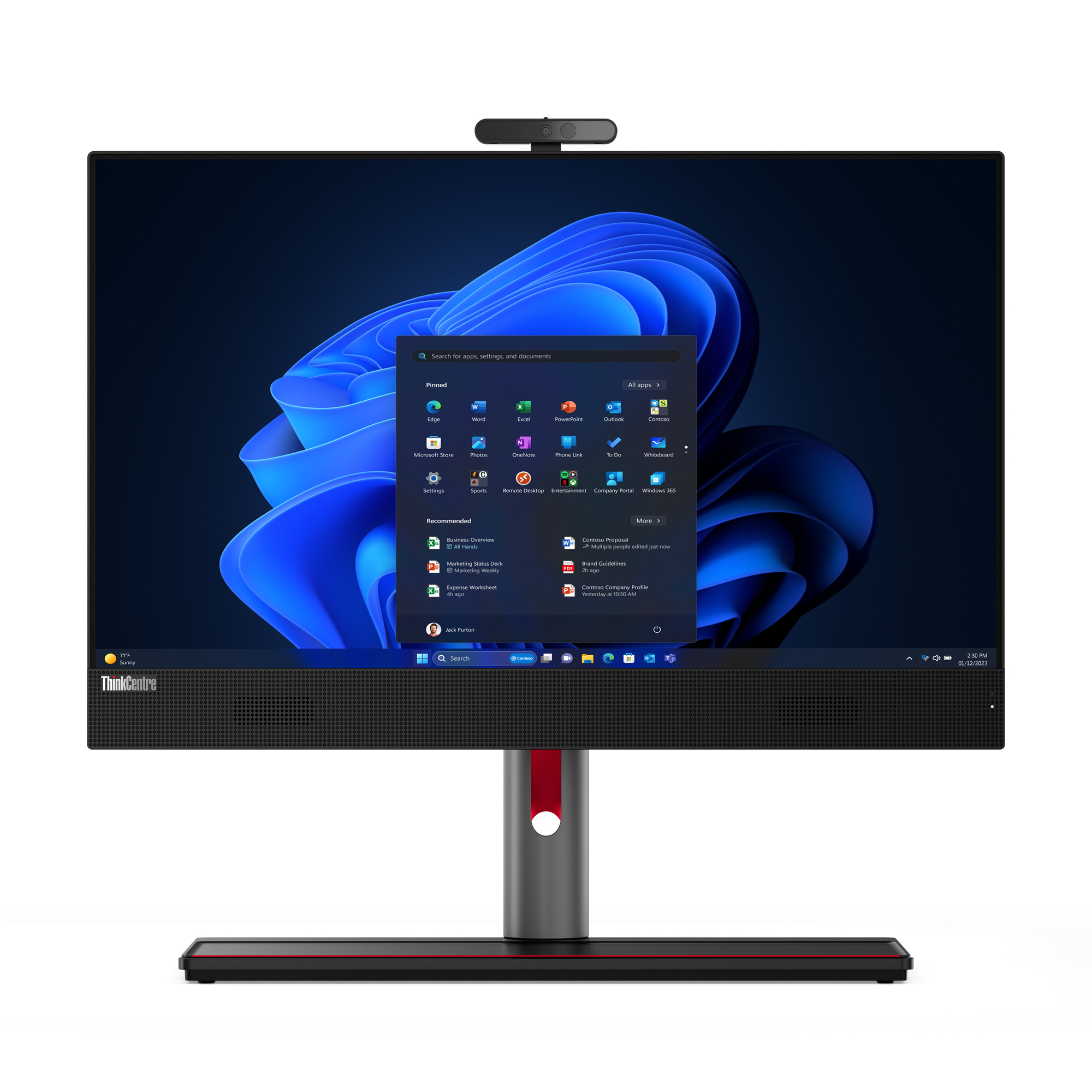 Lenovo ThinkCentre M90a Gen 5 12SH - All-in-one With Full Function Monitor Stand - Core I5 I5-14500 / Up To 5 GHz - VPro - RAM 16 GB - SSD 512 GB - TCG Opal Encryption 2, NVMe, Performance - - C2000 Lenovo ThinkCentre M90a Gen 5 12SH - All-in-one With Full Function Monitor Stand - Core I5 I5-14500 / Up To 5 GHz - VPro - RAM 16 GB - SSD 512 GB - TCG Opal Encryption 2, NVMe, Performance - - C2000