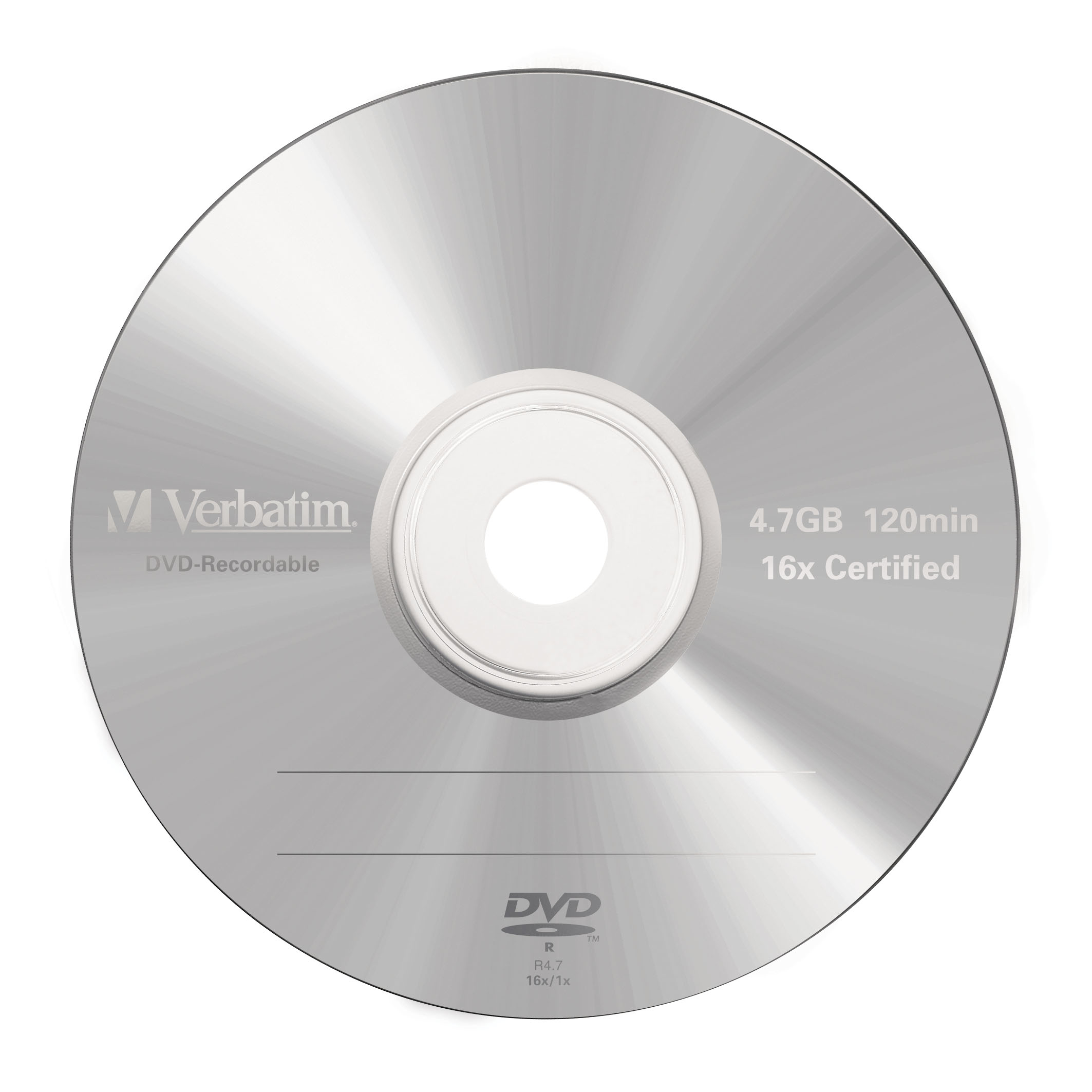 Verbatim DVD-R Matt Silver 5PK 43519 - CMS01
