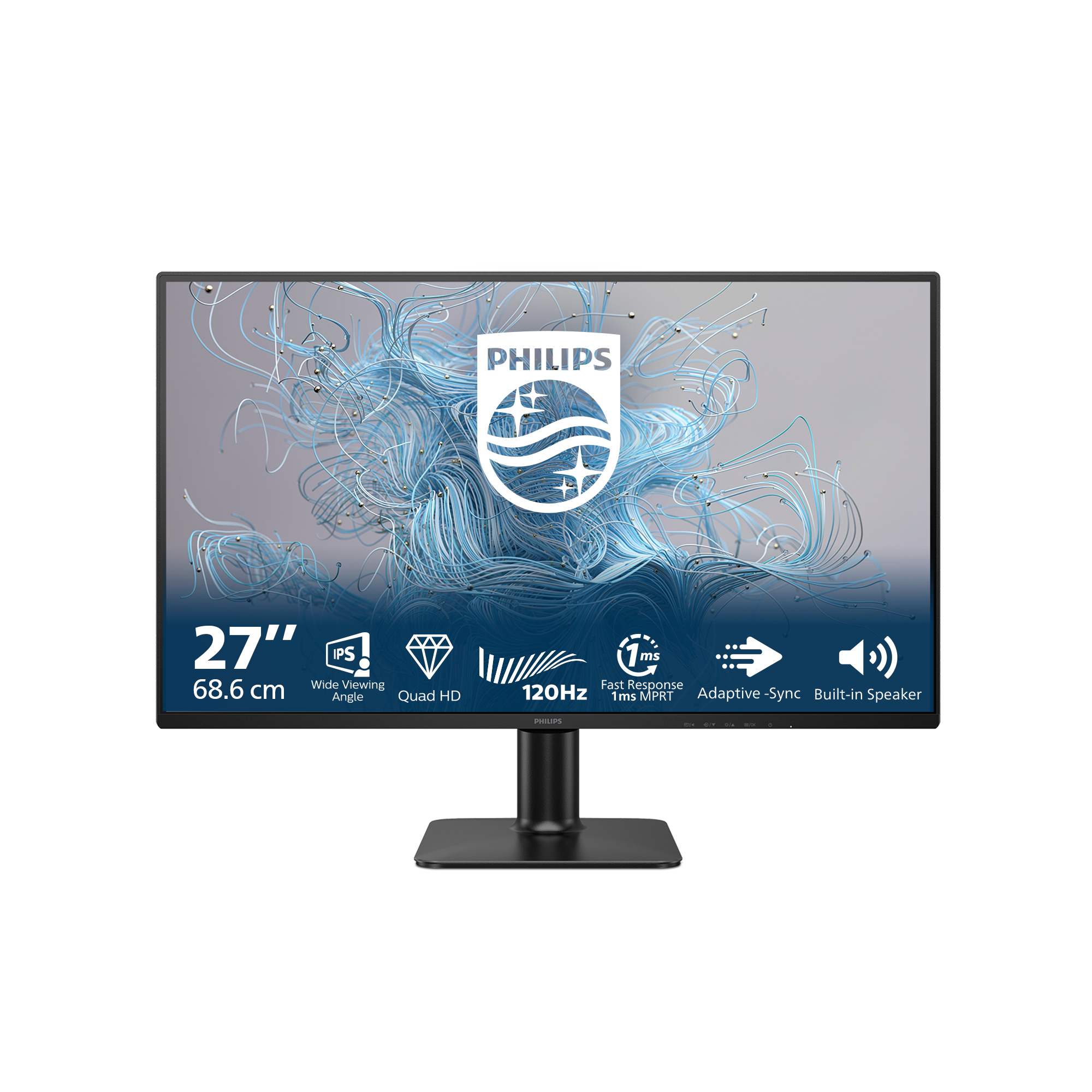Mmd - Philips Monitors           Monitor 27 Ips 1ms Qhd 16:9         120hz 2560x1440 Hdmi Dp             27e2n2500/00