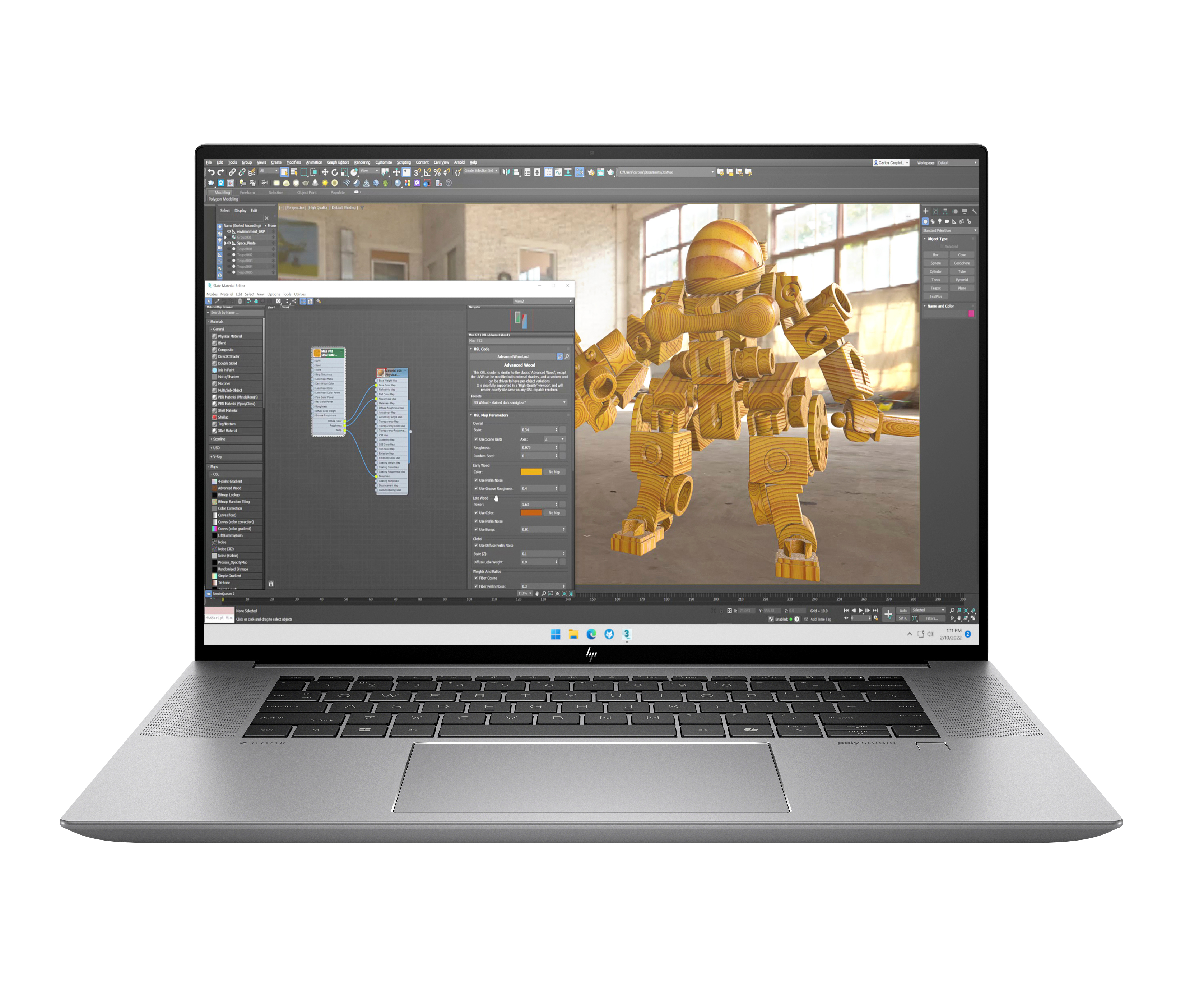 Hpinc Zbook Studio G11 U9-185h/32gb2/1tbm2/16"wuxga/w11p 1-1-0/wlan/bt/cam/fpr/nvidia Rtx 4070 8gb 8s9s5ea#abv - xep01