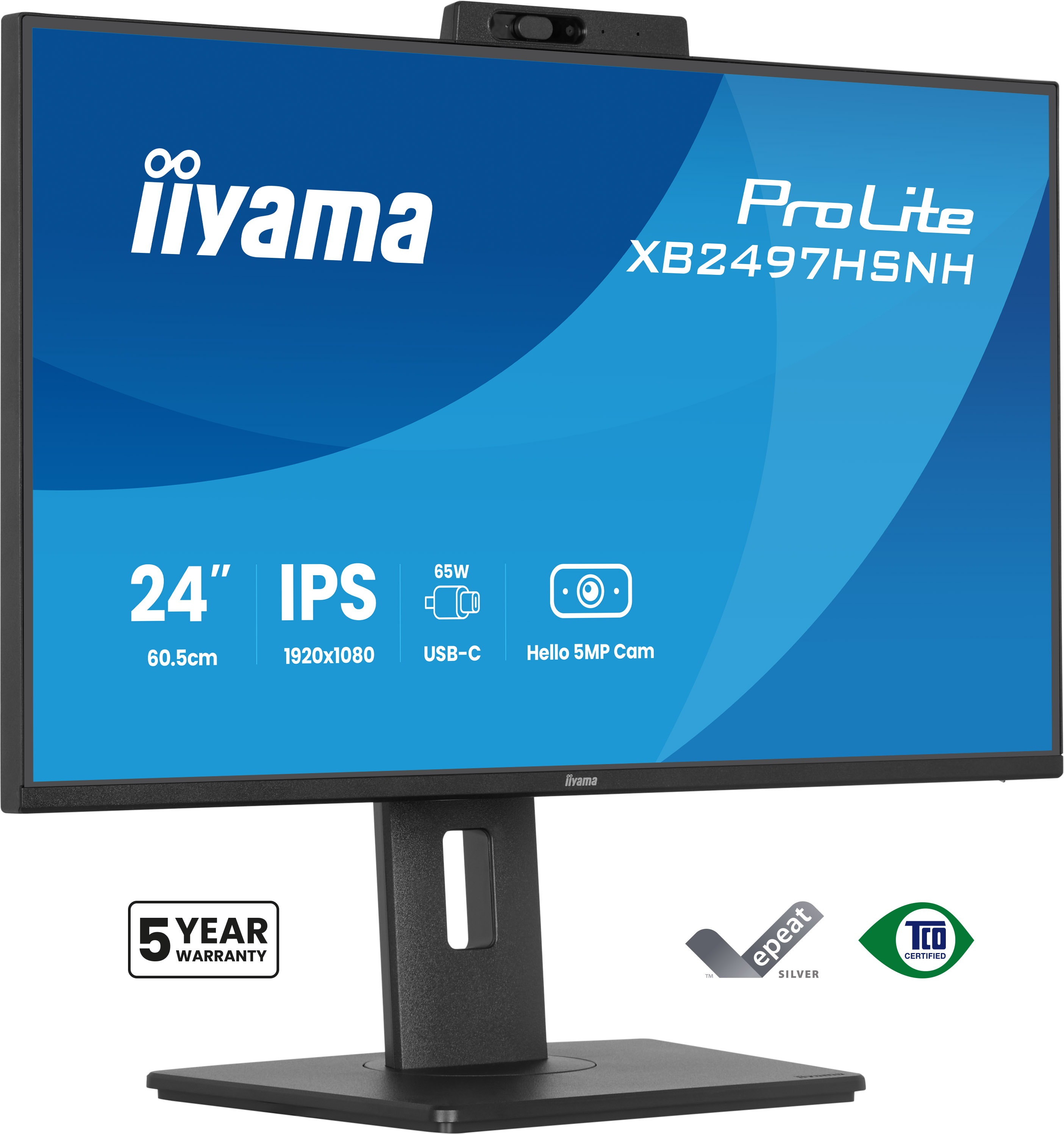 24""W LCD Business Full HD IPS USB-C XB2497HSNH-B1 - C2000