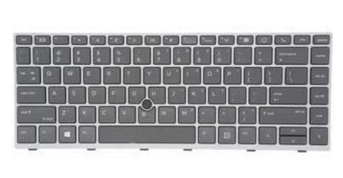 Hpinc Hp Backlit Keyboard 745/840/zbook 14u G5/g6 German W/ Privacy L11308-041 - xep01