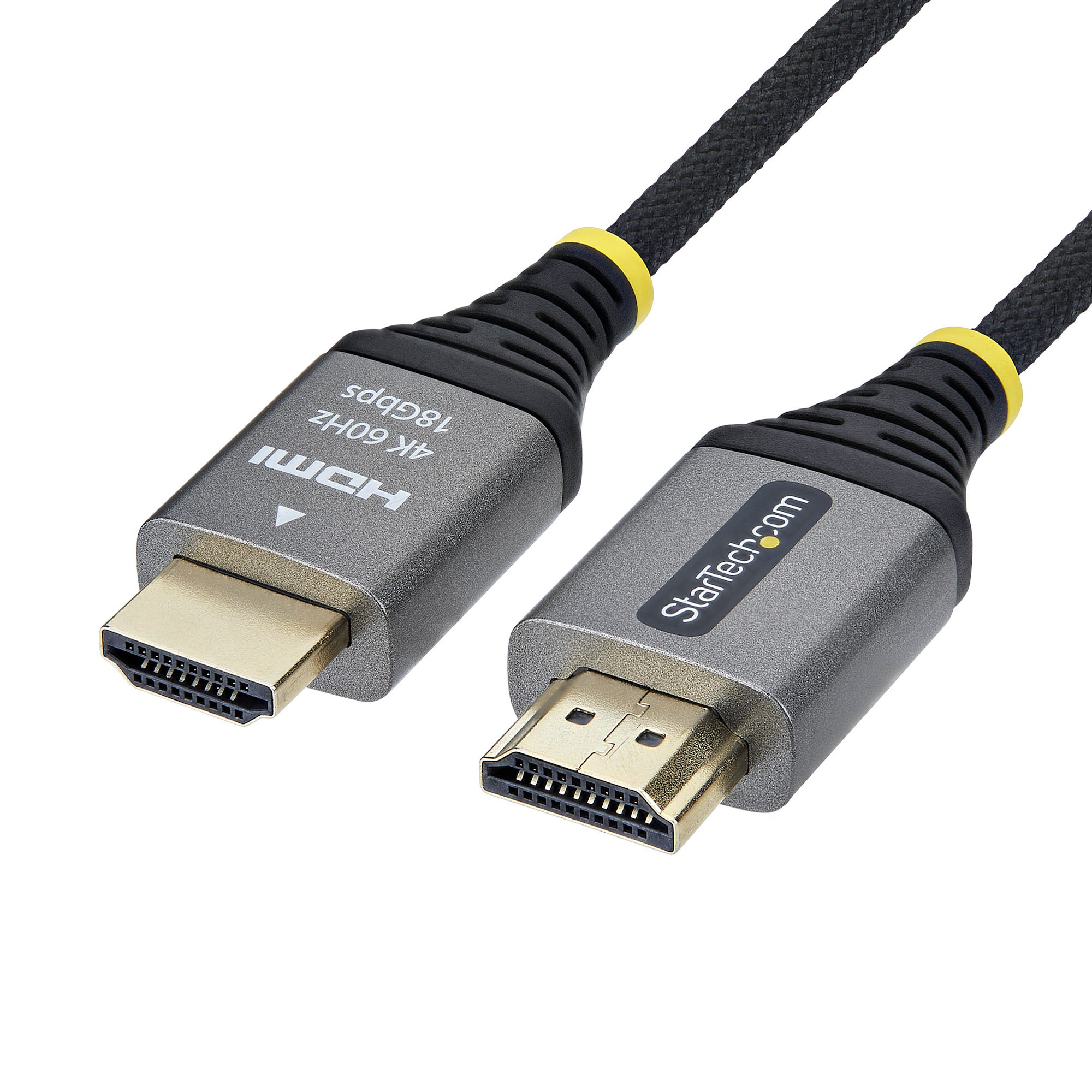 Startech - Cables                3m Hdmi 2.0 Cable 4k 60hz           Premium Certified High Speed Hdm    Hdmi2-flex-4k60-3m