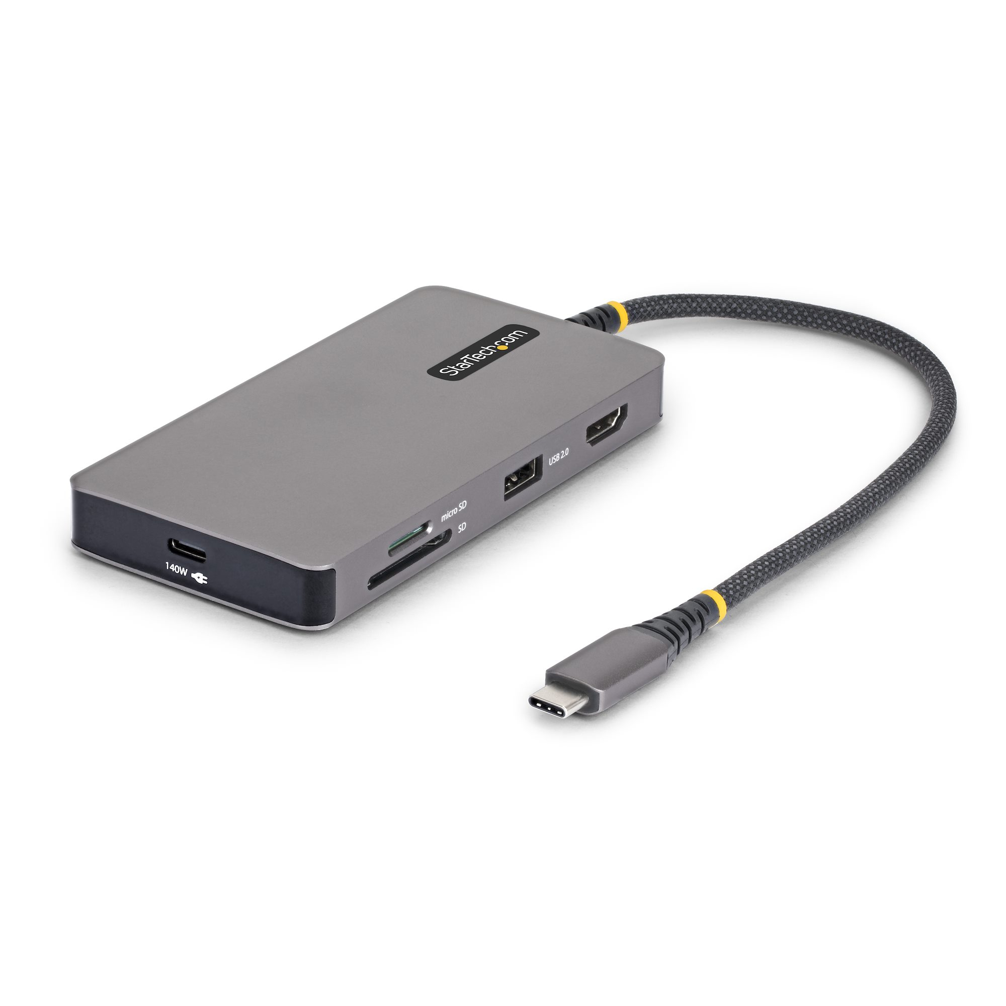 Startech - Cards/hubs/adapter    Usb-c Multiport Hub -               4k 60hz Hdmi 140w Pd Gbe            305b-usbc-multiport