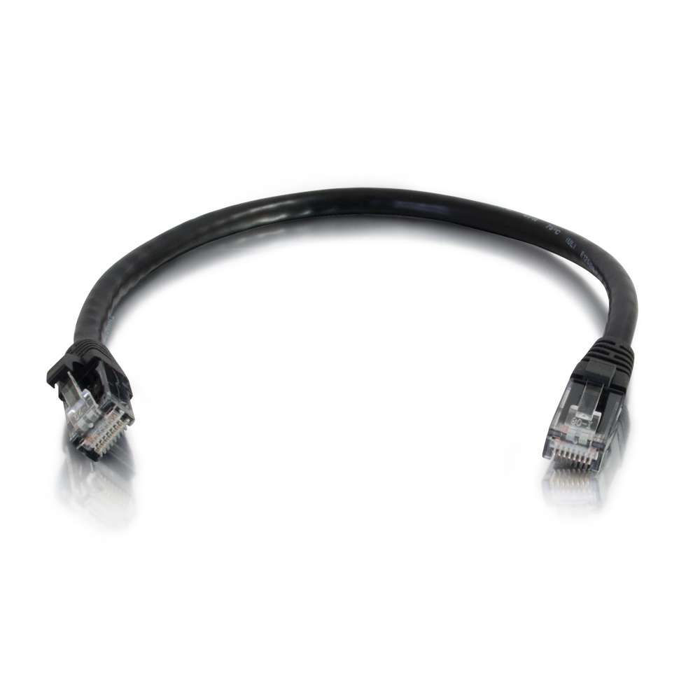 83408 Cables To Go 2m Cat6 550 MHz Snagless Patch Cable - Black - C2000
