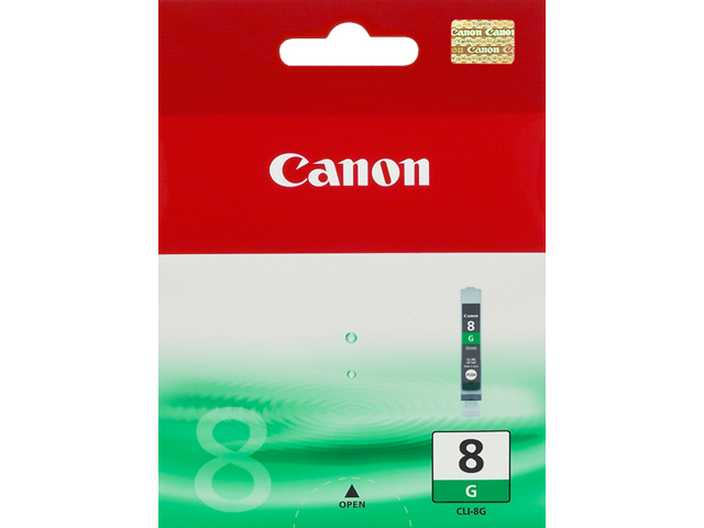 0627b001 canon Canon Cli-8 Green Ink Cartridge - AD01