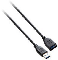 V7 - Cables                      V7 Usb 3.0 Extens 3m A To A         Black Usb 3.0 M/f                   V7e2usb3ext-03m
