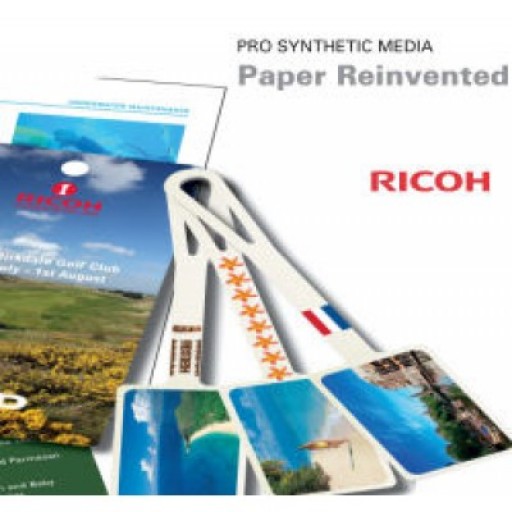 PSM120MWO-A4 Ricoh Pro Synthetic Media 120 Micron - White Opaque A4 100PK